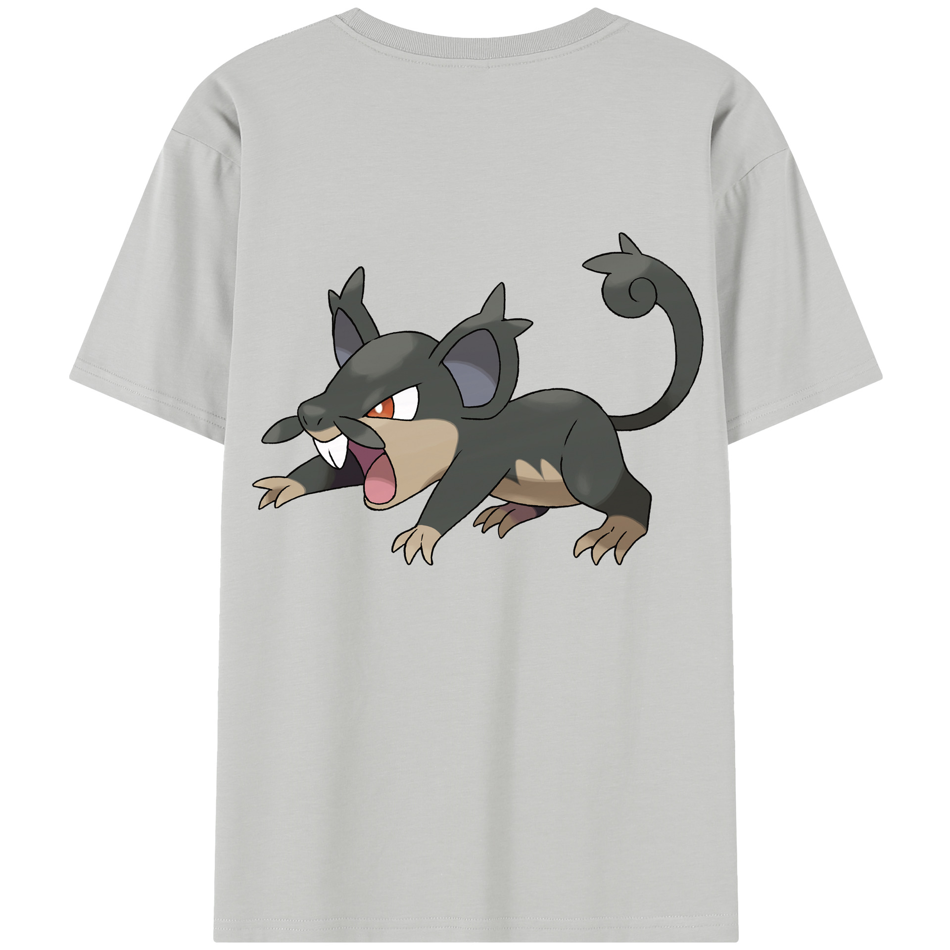 （画像用） ポケットモンスター Pokémon 綿100％半袖Tシャツ（背面プリント）