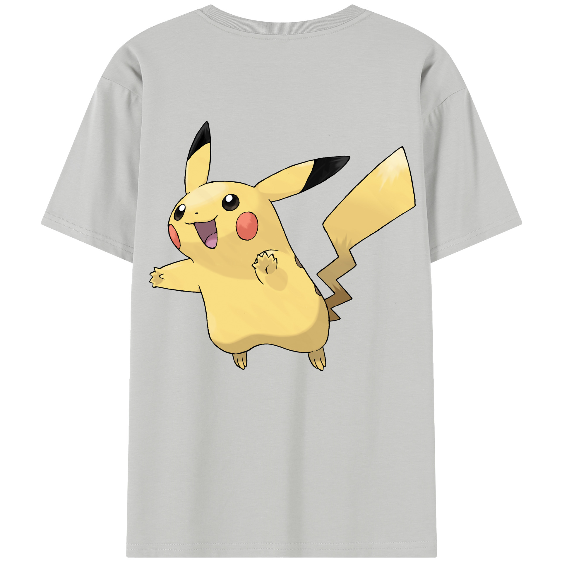 （画像用） ポケットモンスター Pokémon 綿100％半袖Tシャツ（背面プリント）