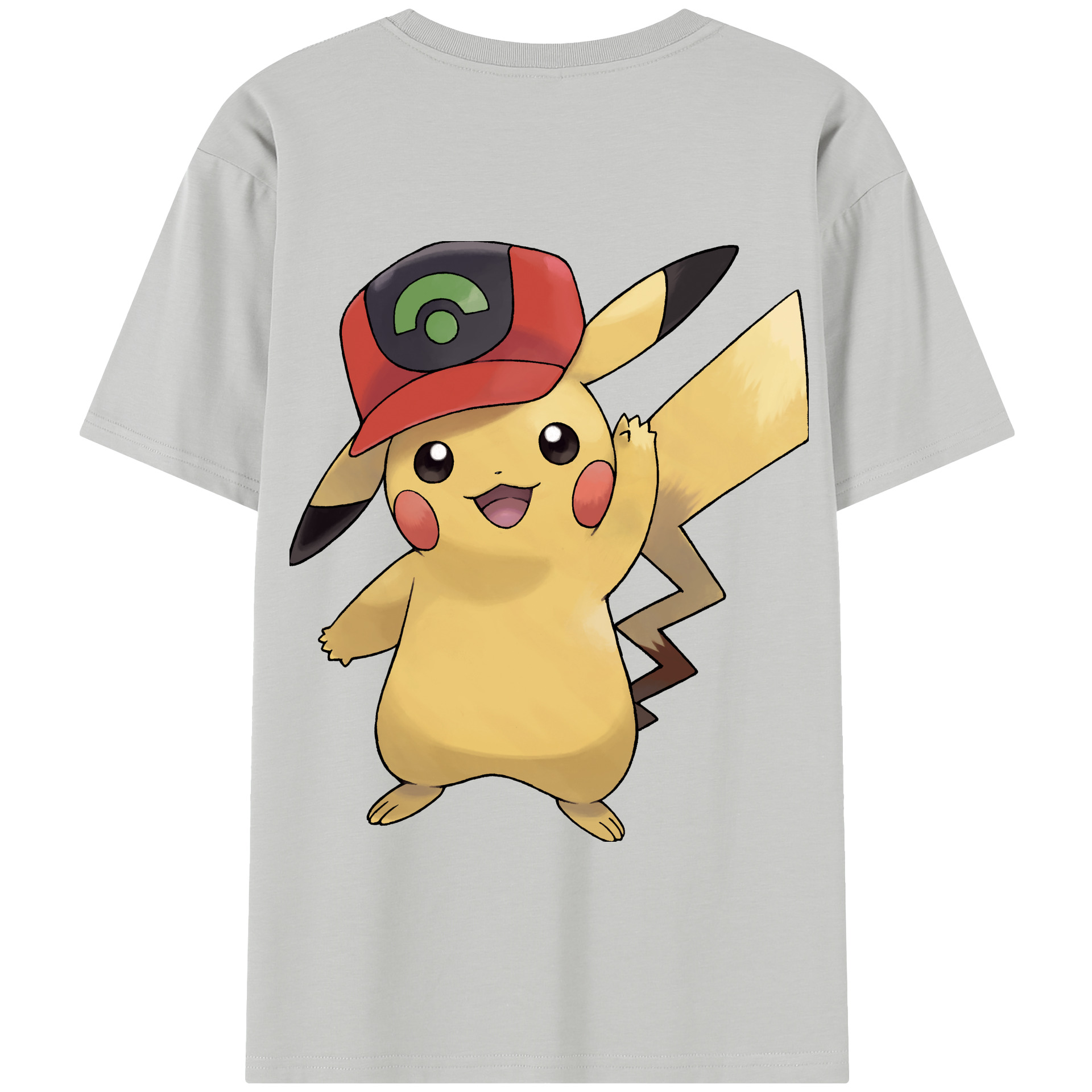 （画像用） ポケットモンスター Pokémon 綿100％半袖Tシャツ（背面プリント）