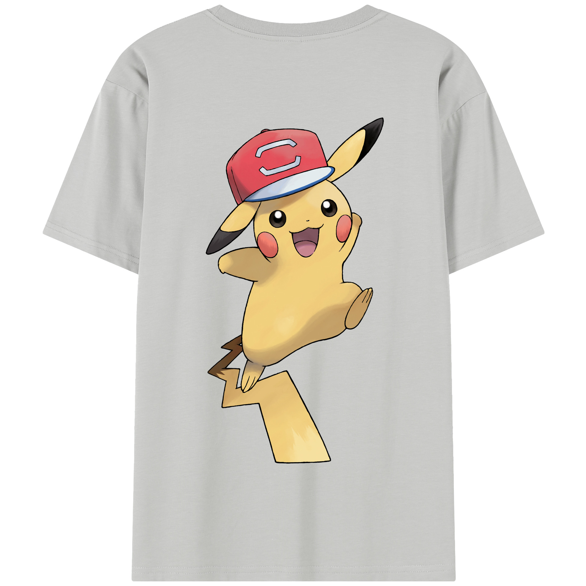 （画像用） ポケットモンスター Pokémon 綿100％半袖Tシャツ（背面プリント）