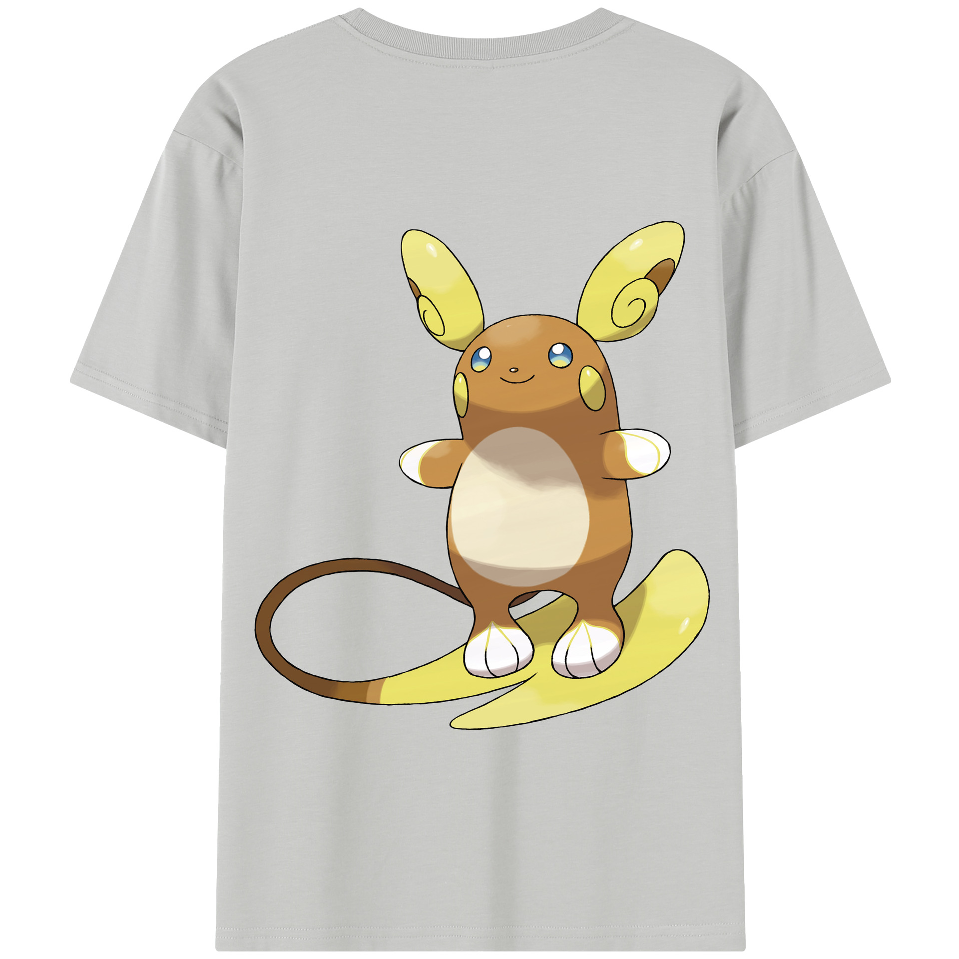 （画像用） ポケットモンスター Pokémon 綿100％半袖Tシャツ（背面プリント）