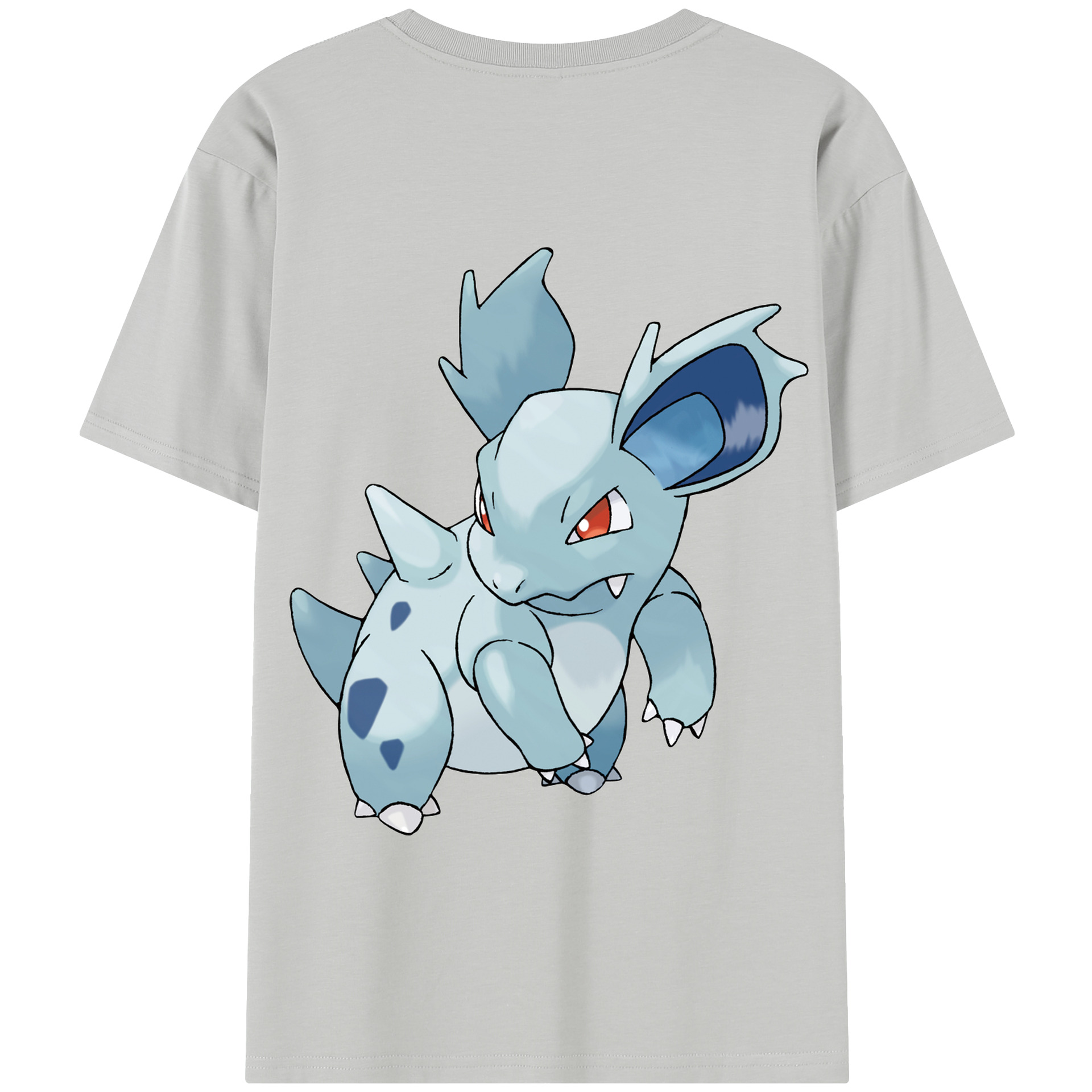 （画像用） ポケットモンスター Pokémon 綿100％半袖Tシャツ（背面プリント）