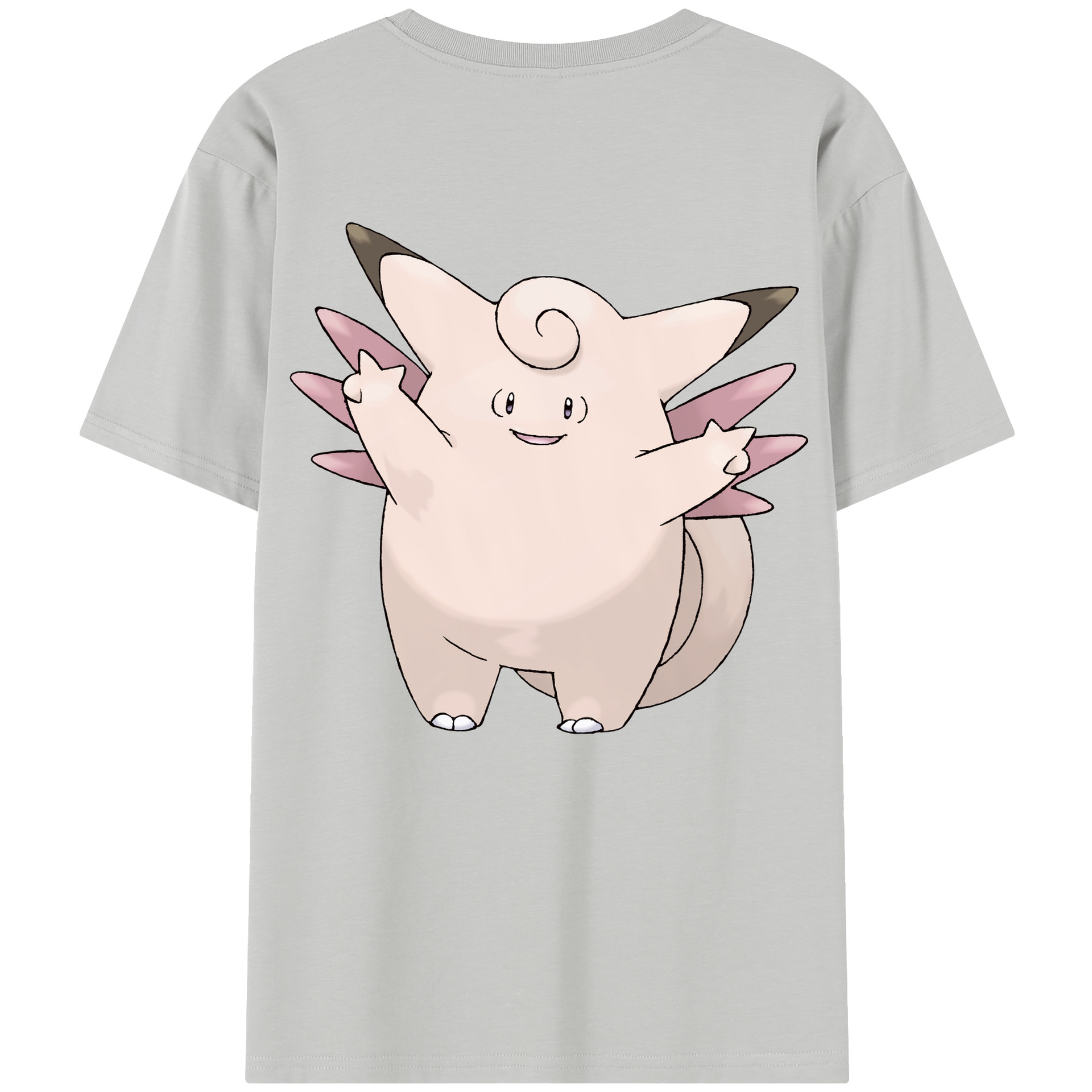 （画像用） ポケットモンスター Pokémon 綿100％半袖Tシャツ（背面プリント）