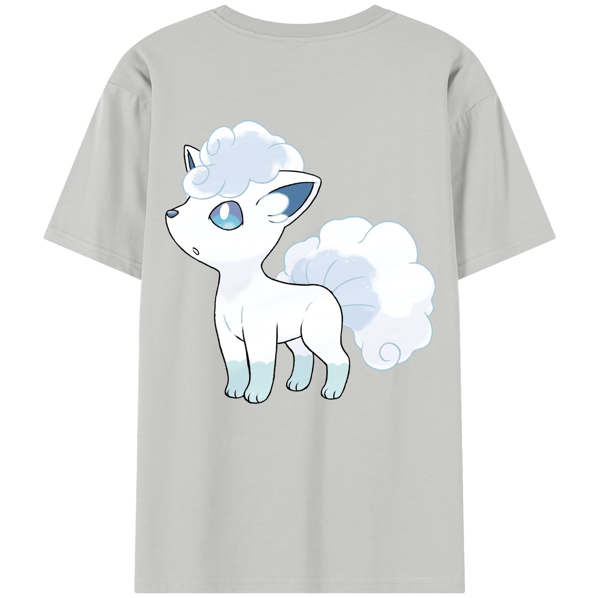 （画像用） ポケットモンスター Pokémon 綿100％半袖Tシャツ（背面プリント）