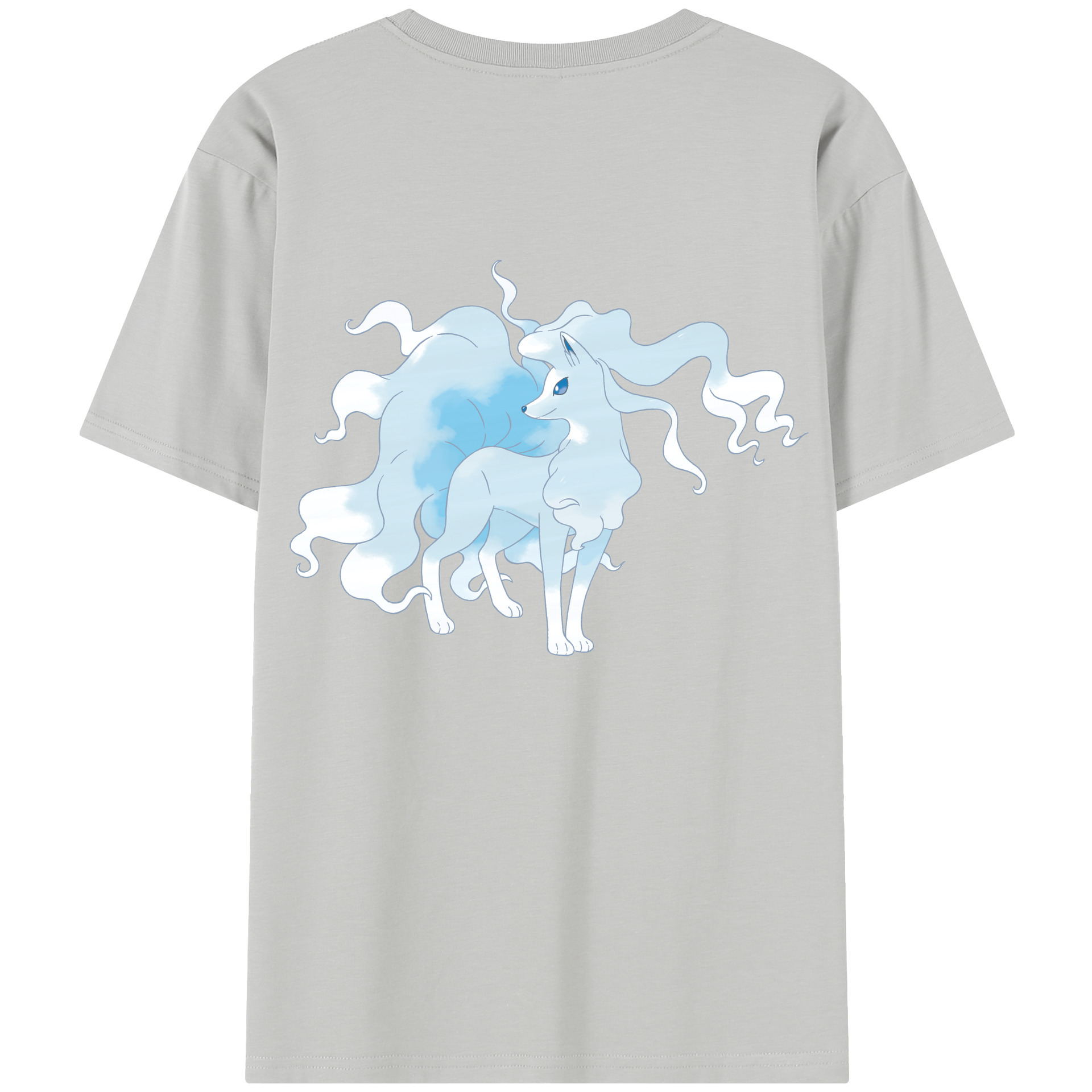 （画像用） ポケットモンスター Pokémon 綿100％半袖Tシャツ（背面プリント）