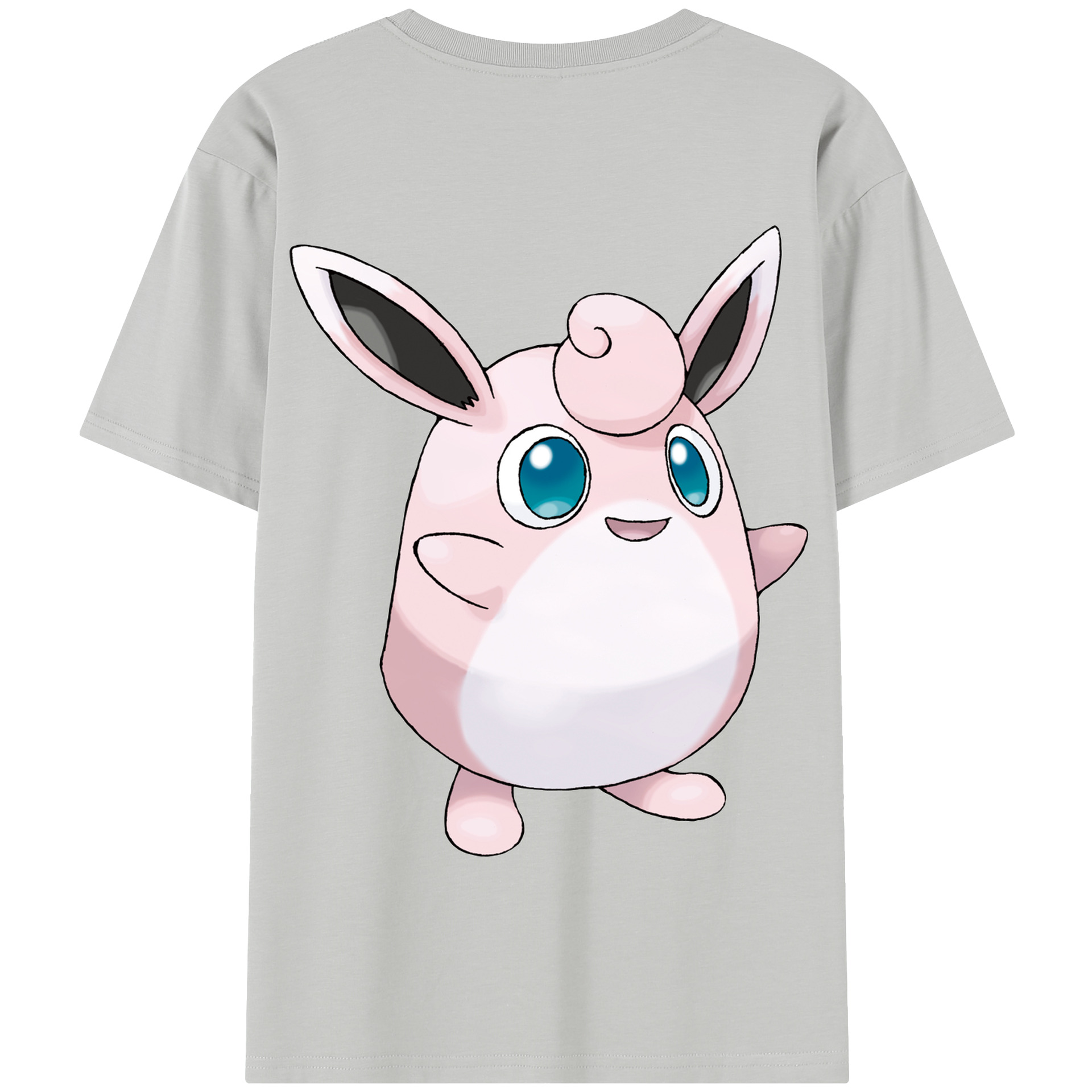 （画像用） ポケットモンスター Pokémon 綿100％半袖Tシャツ（背面プリント）