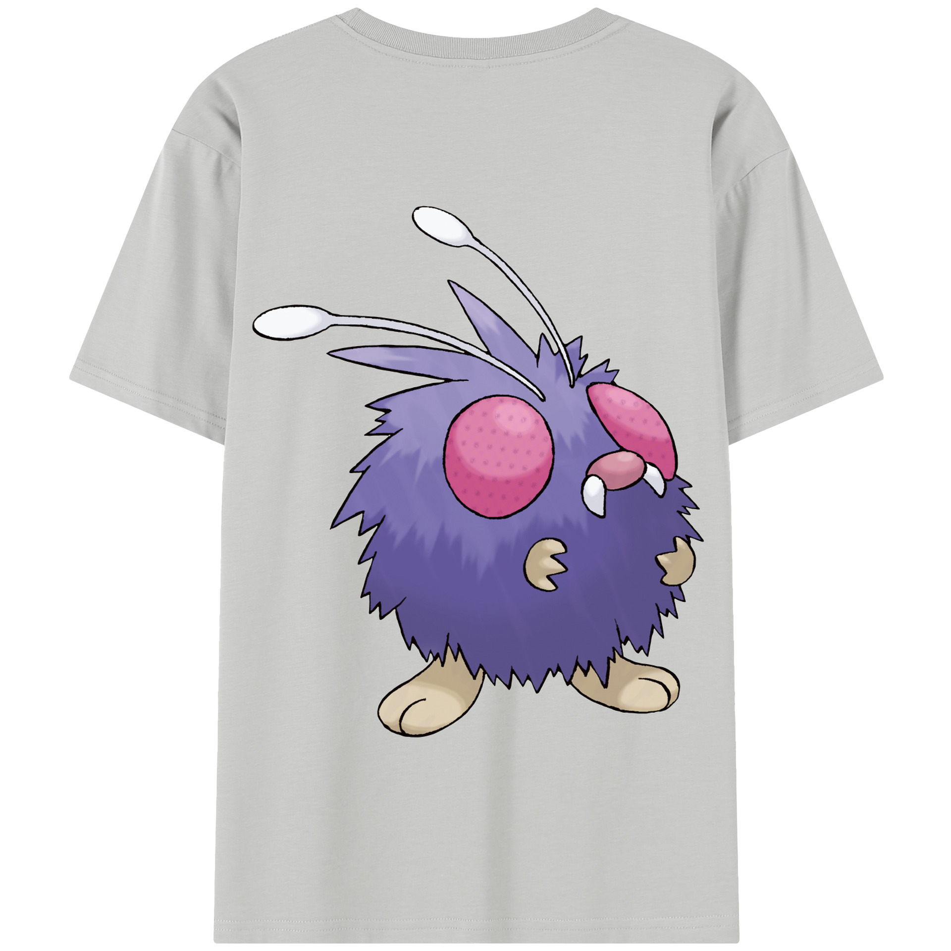 （画像用） ポケットモンスター Pokémon 綿100％半袖Tシャツ（背面プリント）