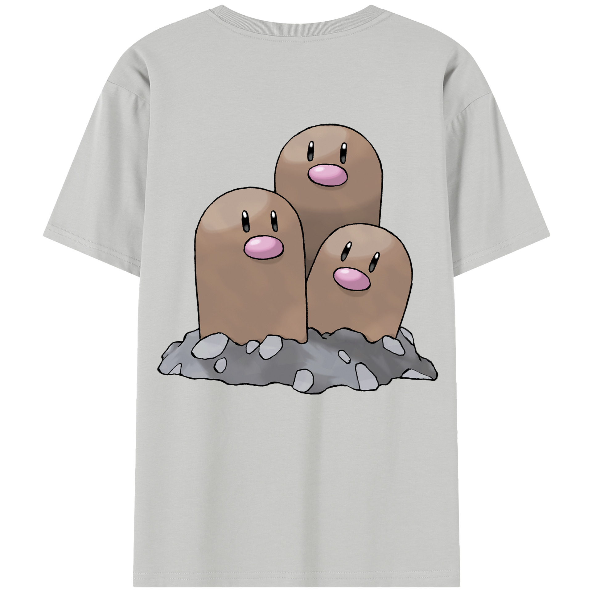 （画像用） ポケットモンスター Pokémon 綿100％半袖Tシャツ（背面プリント）