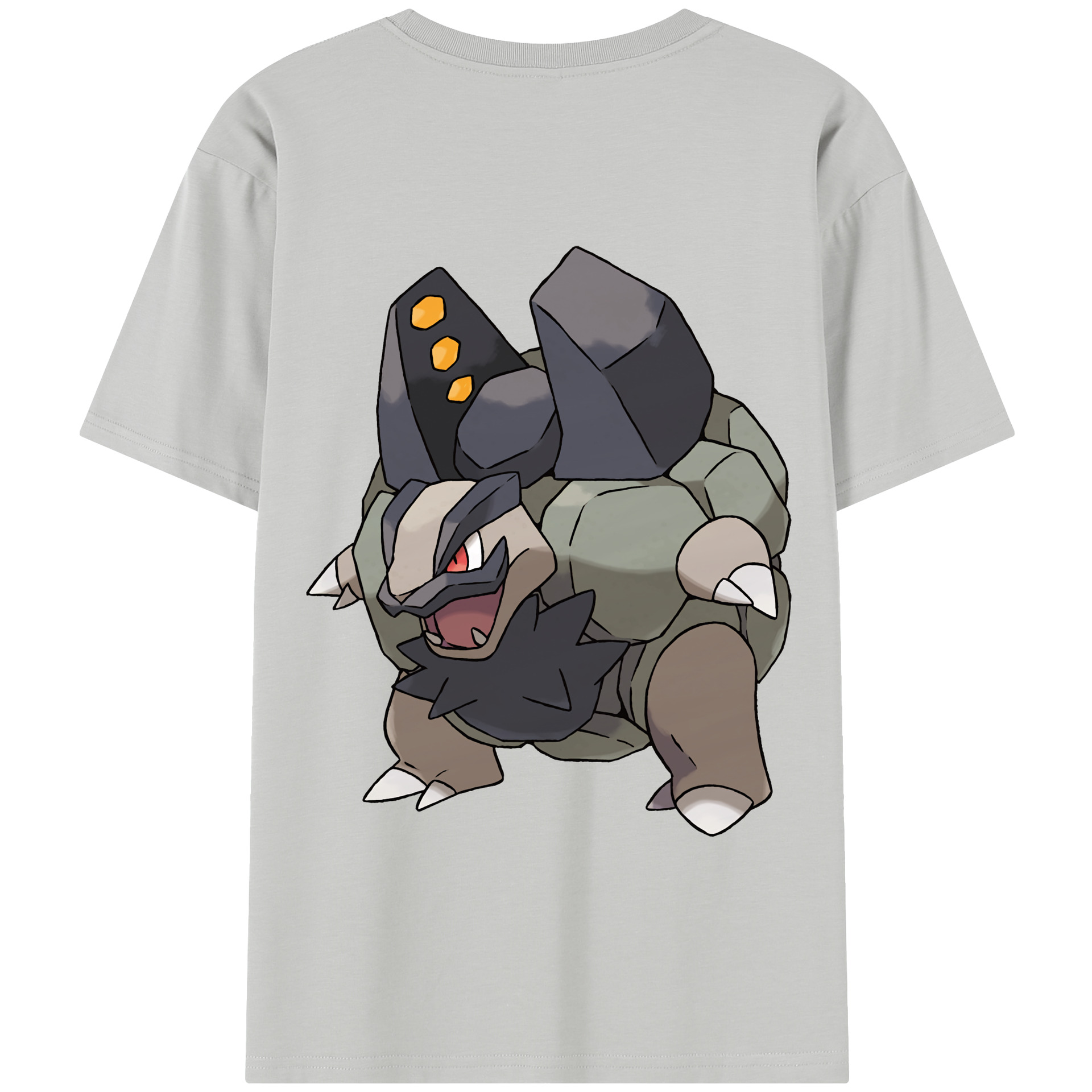 （画像用） ポケットモンスター Pokémon 綿100％半袖Tシャツ（背面プリント）