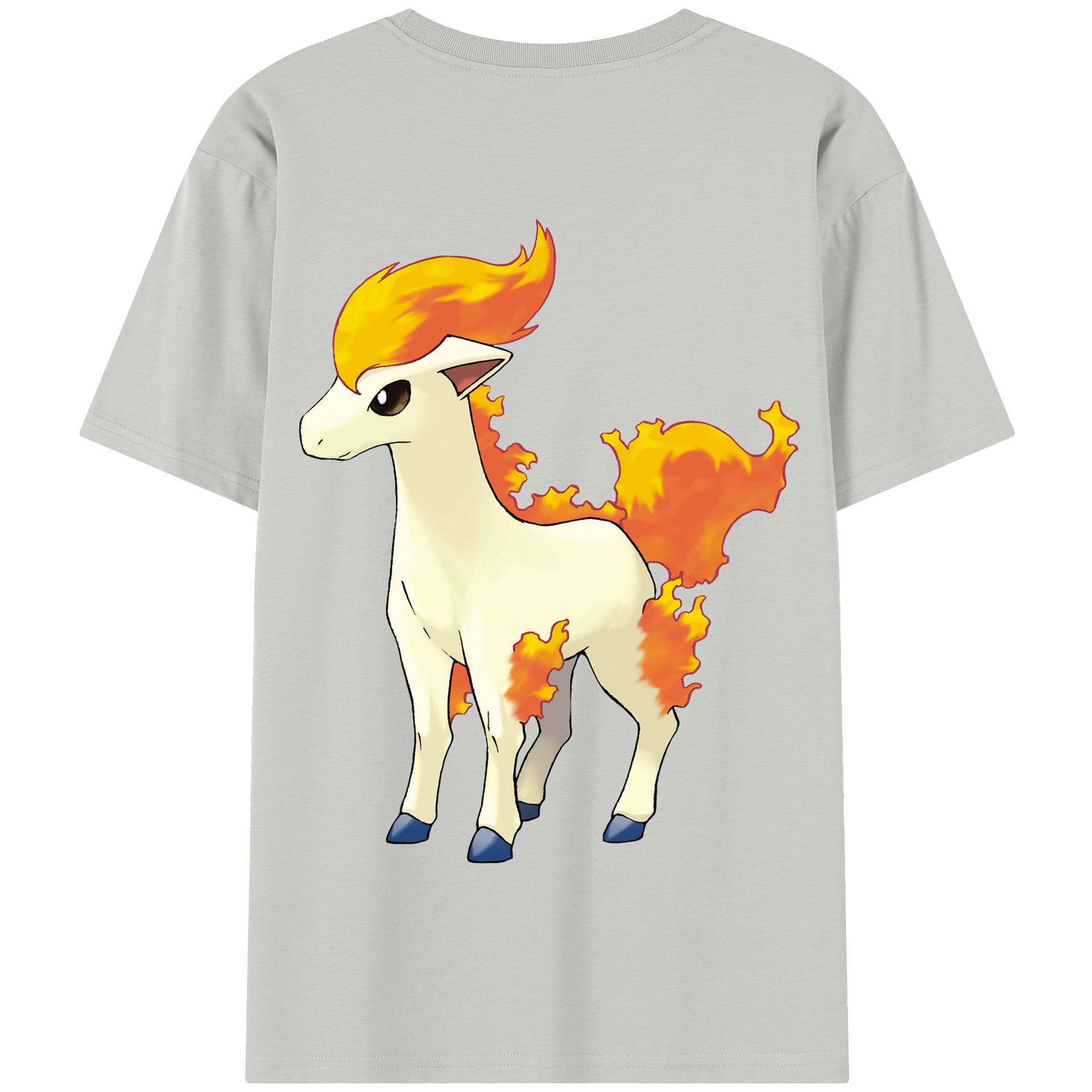 （画像用） ポケットモンスター Pokémon 綿100％半袖Tシャツ（背面プリント）