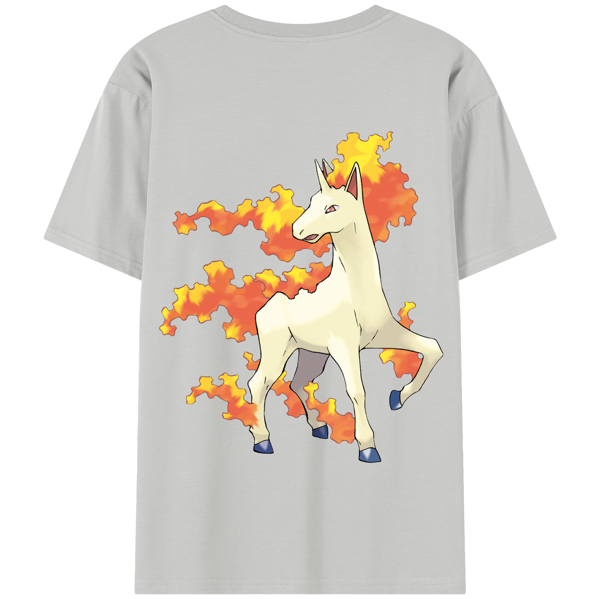 （画像用） ポケットモンスター Pokémon 綿100％半袖Tシャツ（背面プリント）