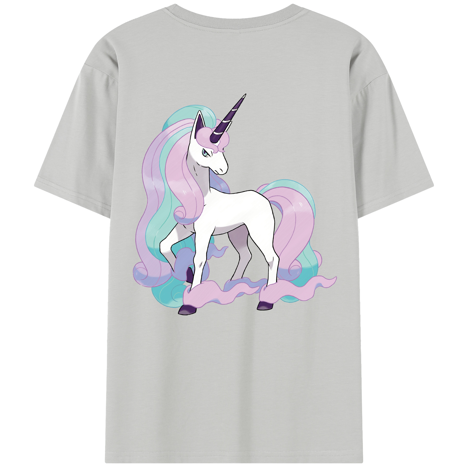 （画像用） ポケットモンスター Pokémon 綿100％半袖Tシャツ（背面プリント）