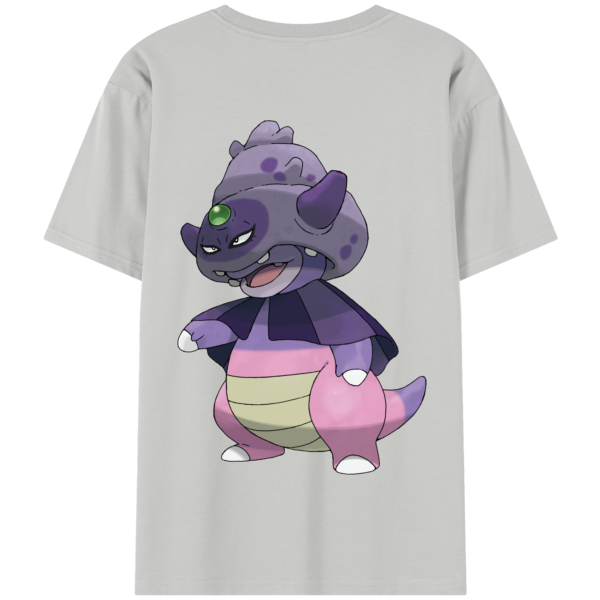 （画像用） ポケットモンスター Pokémon 綿100％半袖Tシャツ（背面プリント）