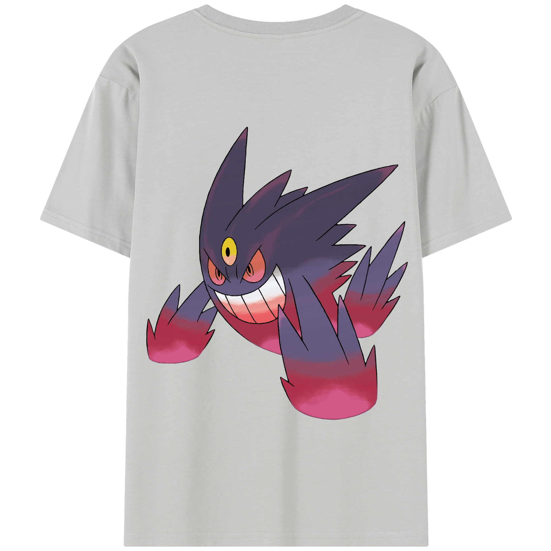 （画像用） ポケットモンスター Pokémon 綿100％半袖Tシャツ（背面プリント）