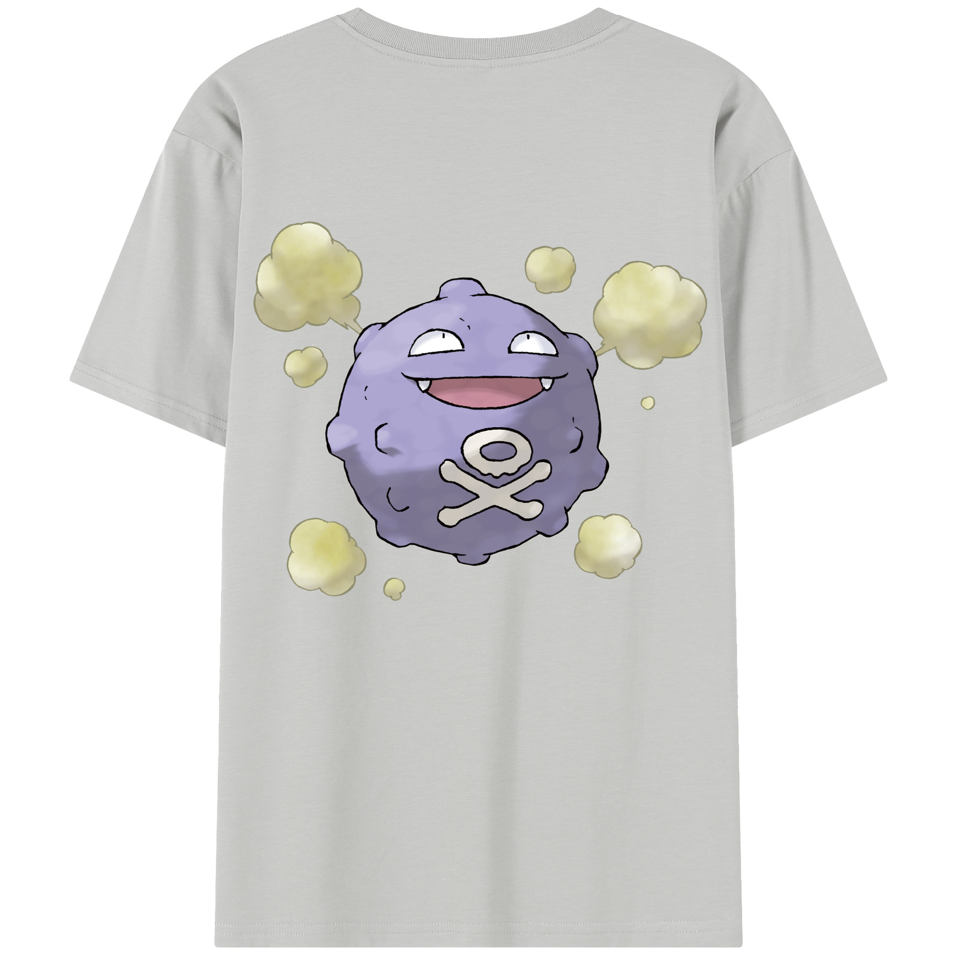 （画像用） ポケットモンスター Pokémon 綿100％半袖Tシャツ（背面プリント）
