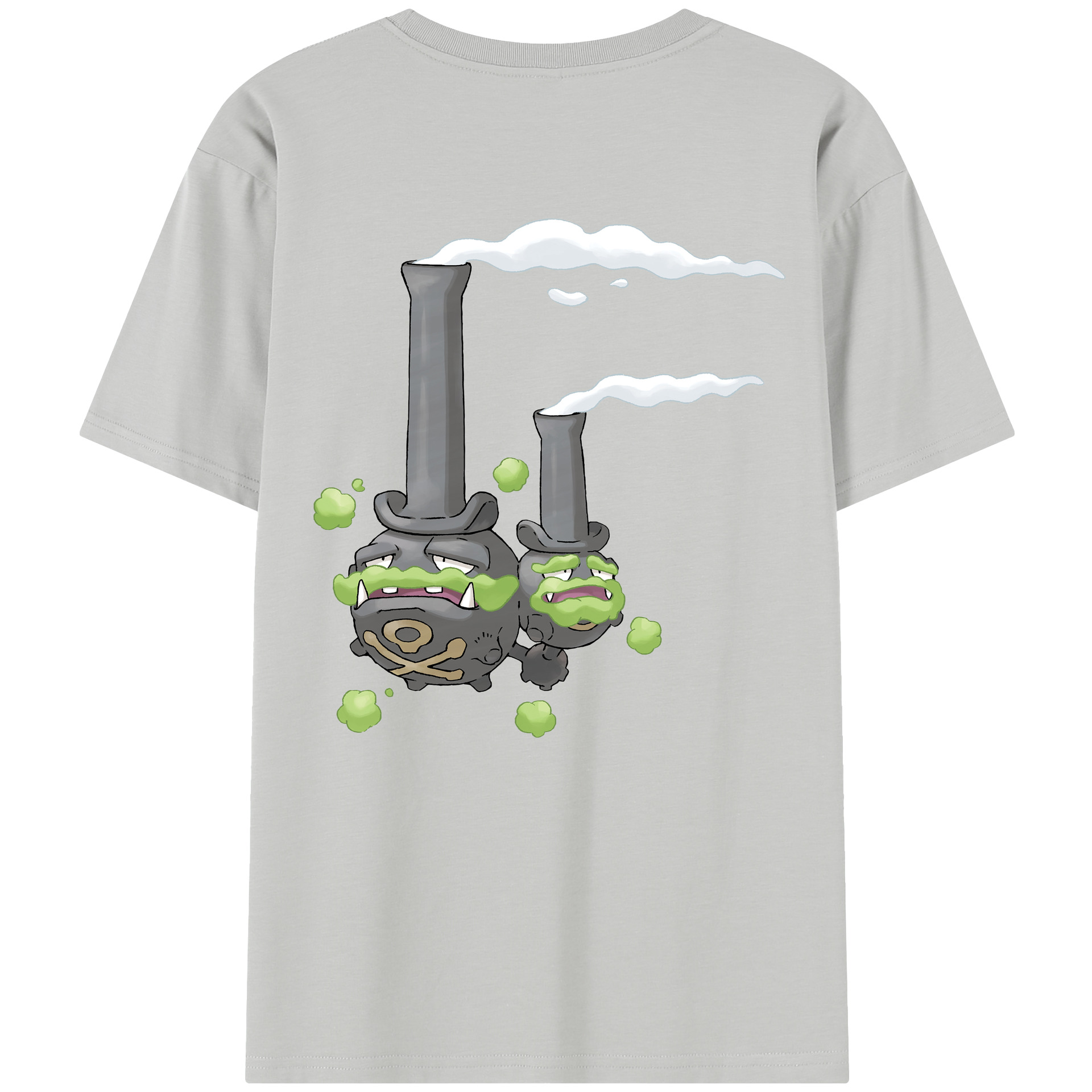 （画像用） ポケットモンスター Pokémon 綿100％半袖Tシャツ（背面プリント）