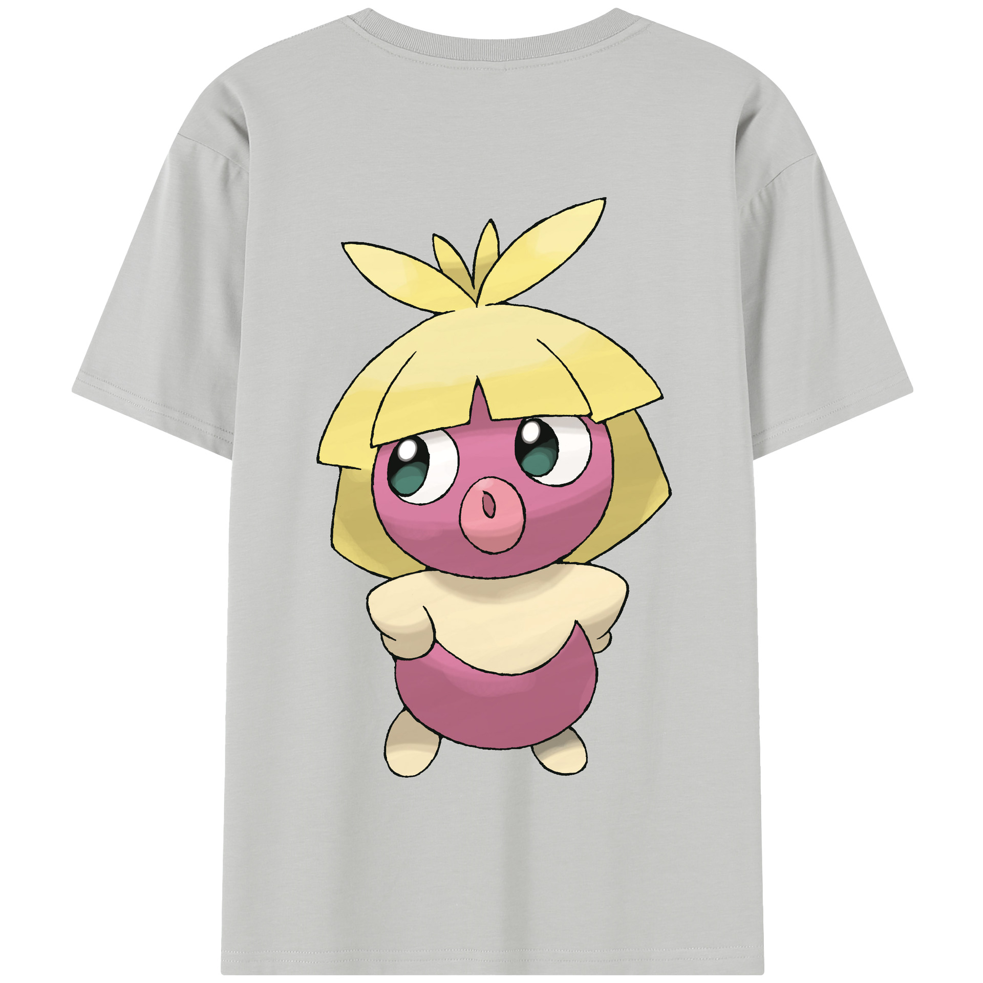 （画像用） ポケットモンスター Pokémon 綿100％半袖Tシャツ（背面プリント）