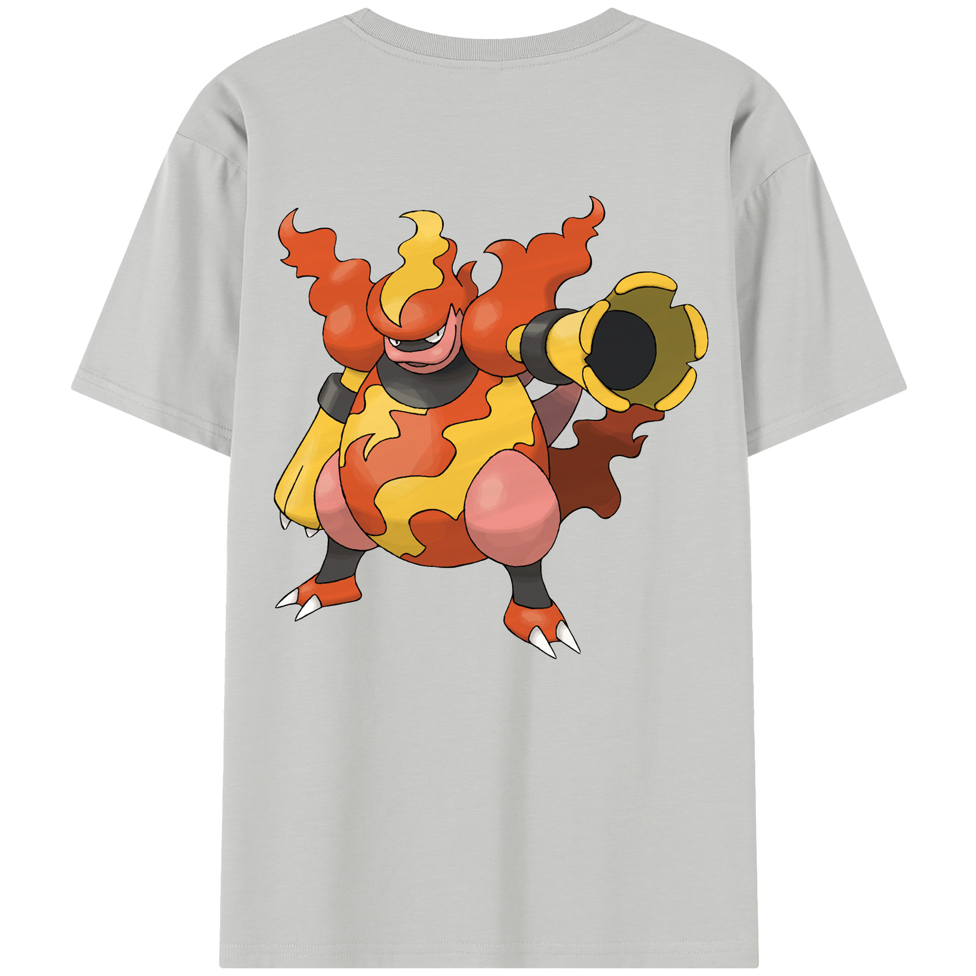 （画像用） ポケットモンスター Pokémon 綿100％半袖Tシャツ（背面プリント）