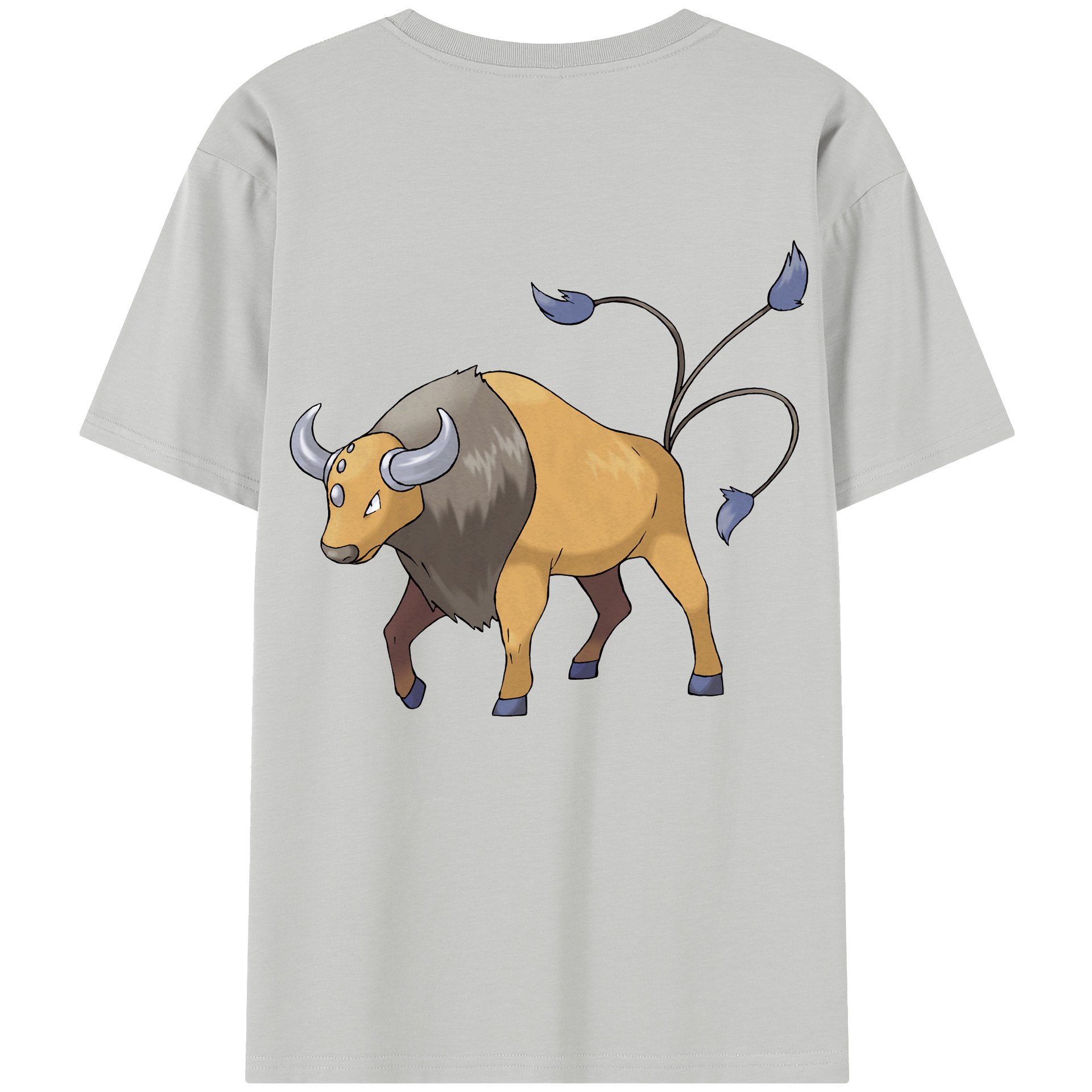 （画像用） ポケットモンスター Pokémon 綿100％半袖Tシャツ（背面プリント）