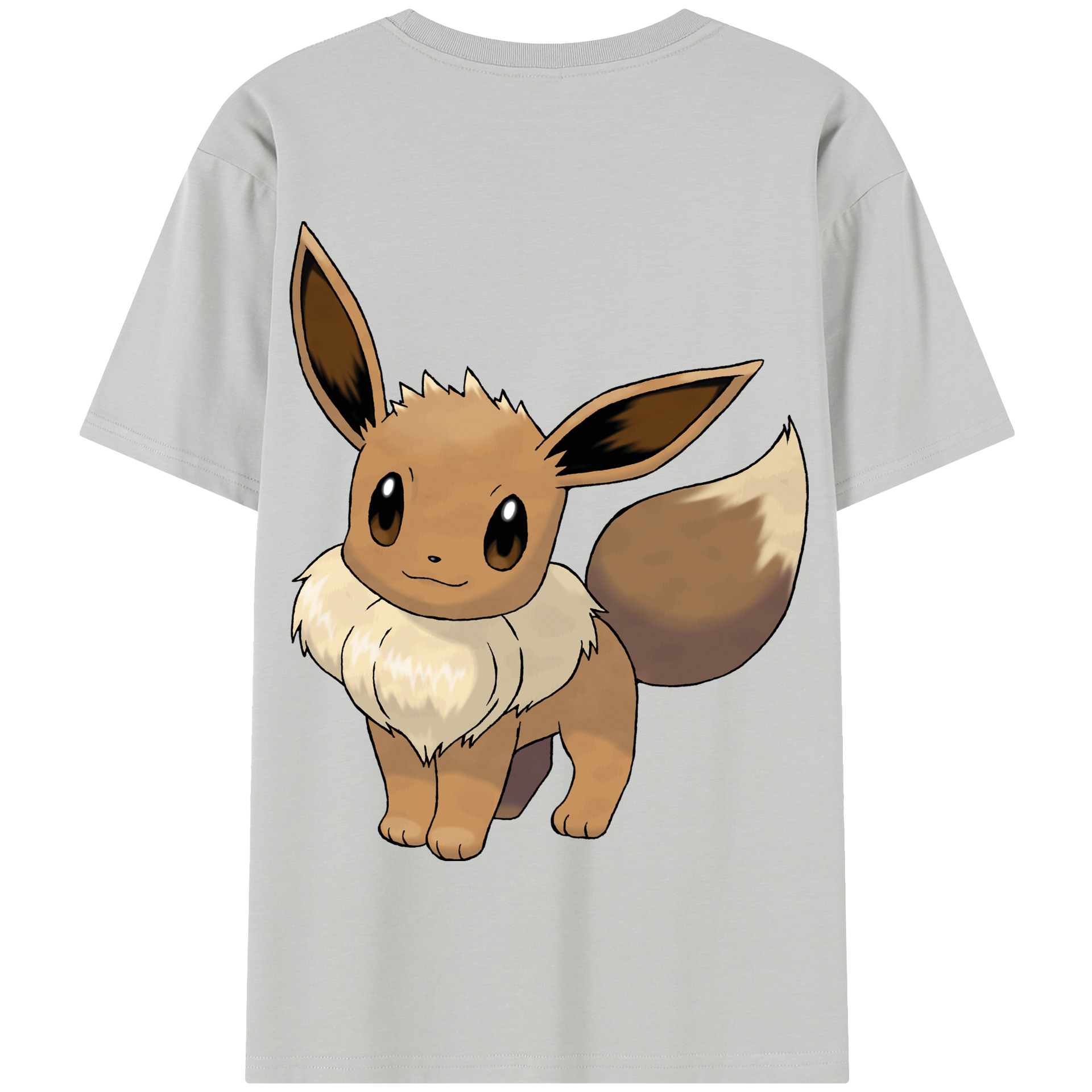 （画像用） ポケットモンスター Pokémon 綿100％半袖Tシャツ（背面プリント）