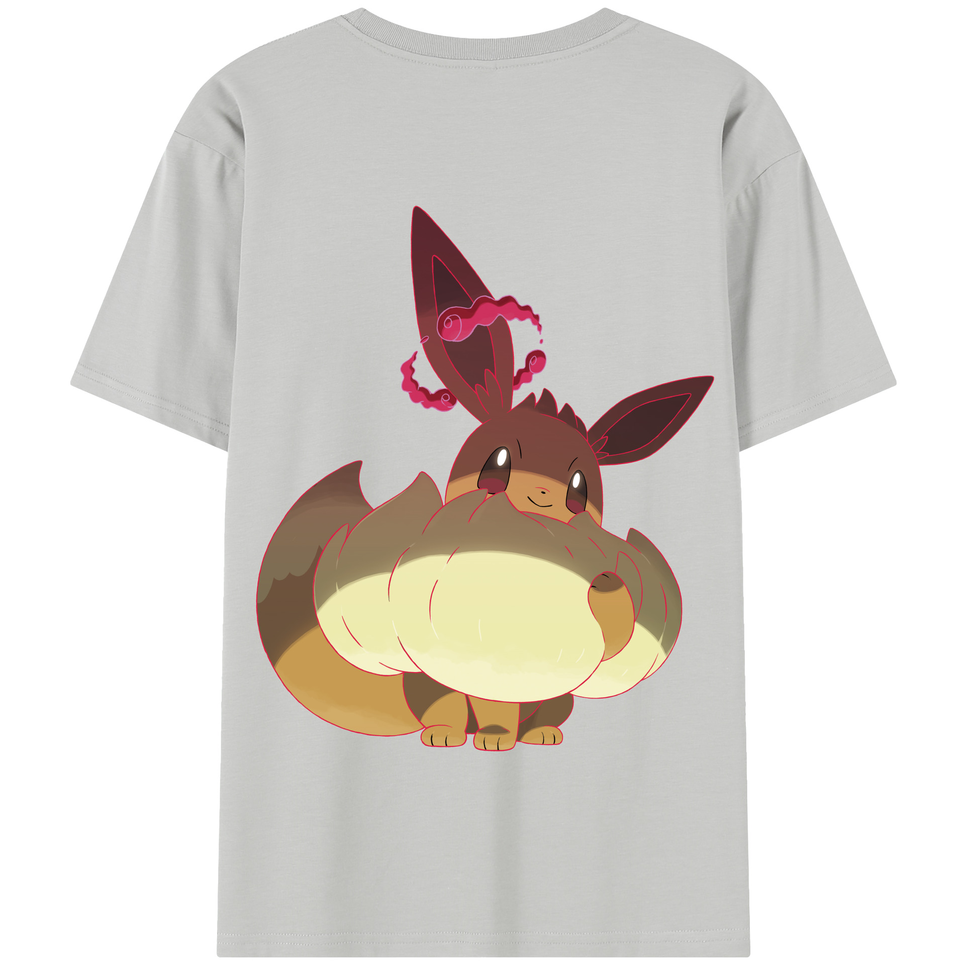 （画像用） ポケットモンスター Pokémon 綿100％半袖Tシャツ（背面プリント）