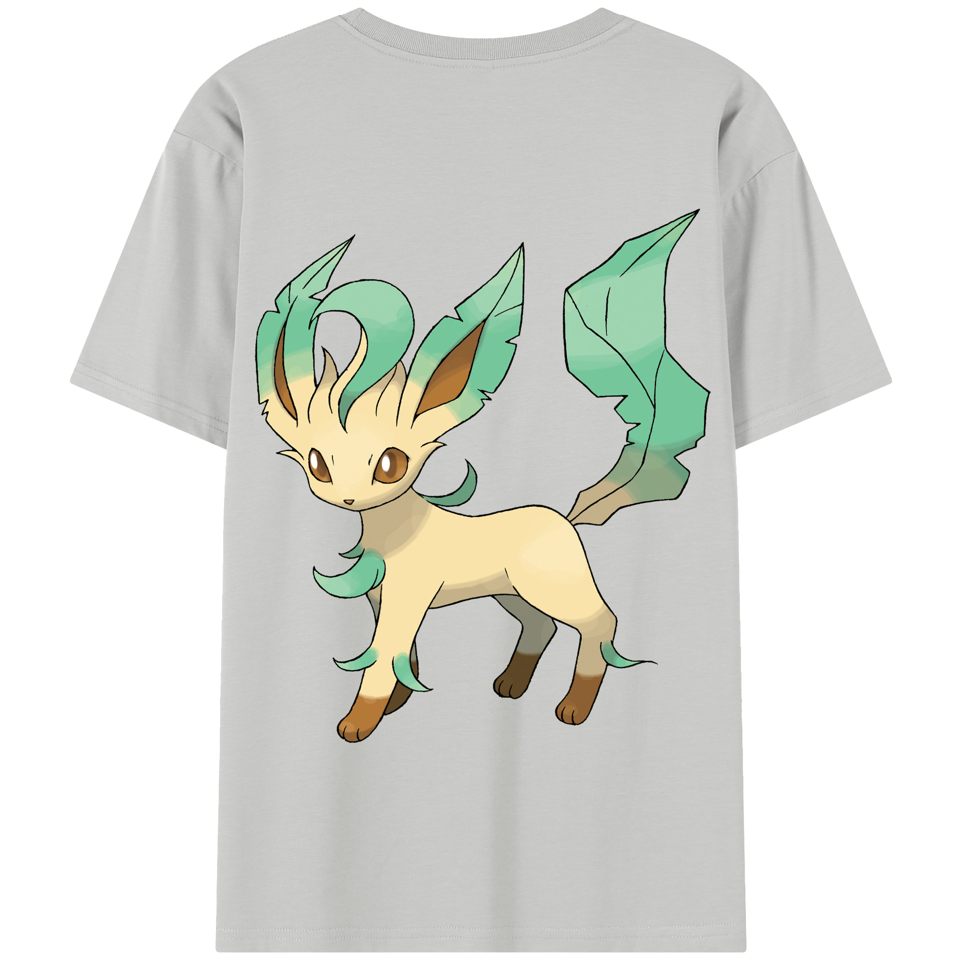 （画像用） ポケットモンスター Pokémon 綿100％半袖Tシャツ（背面プリント）