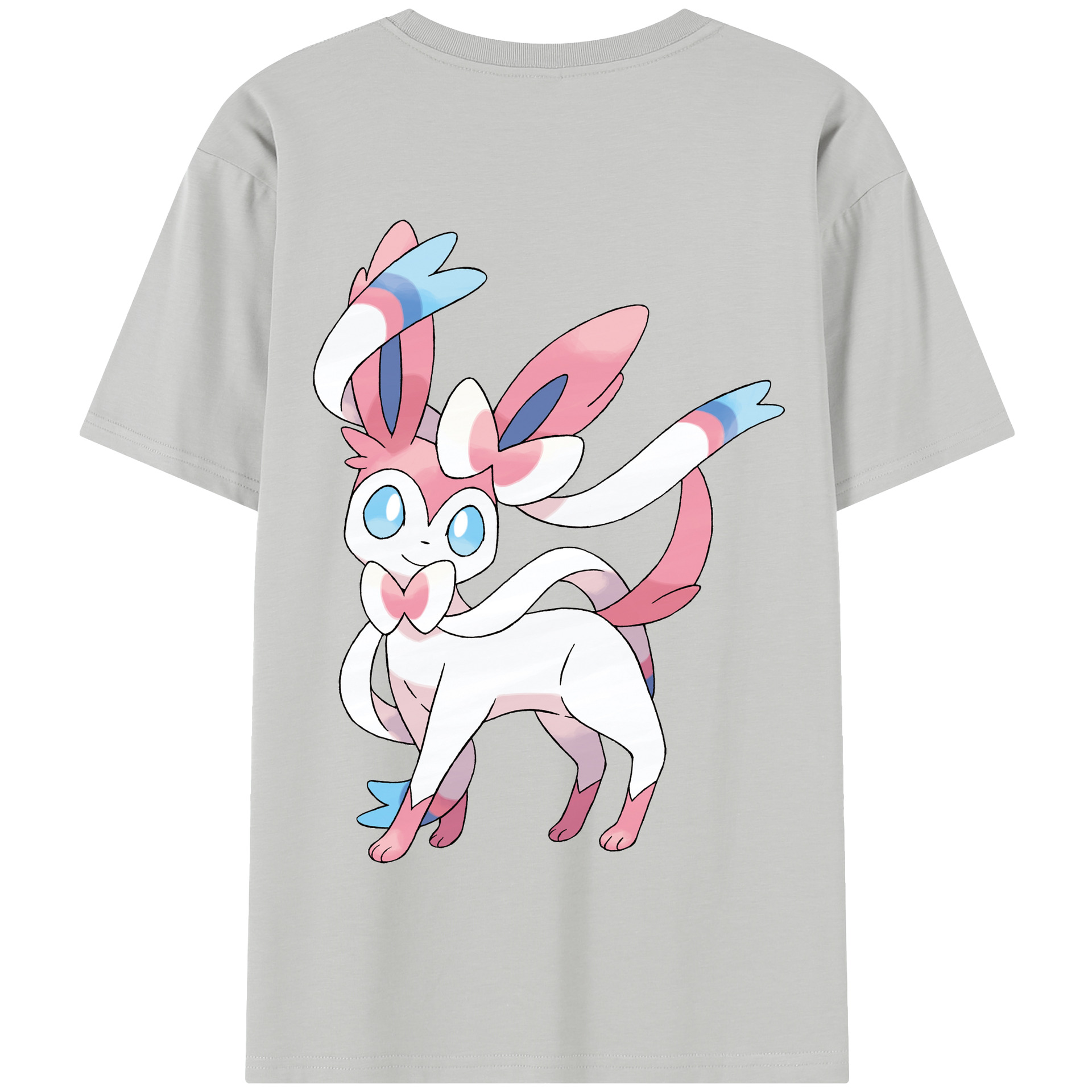 （画像用） ポケットモンスター Pokémon 綿100％半袖Tシャツ（背面プリント）
