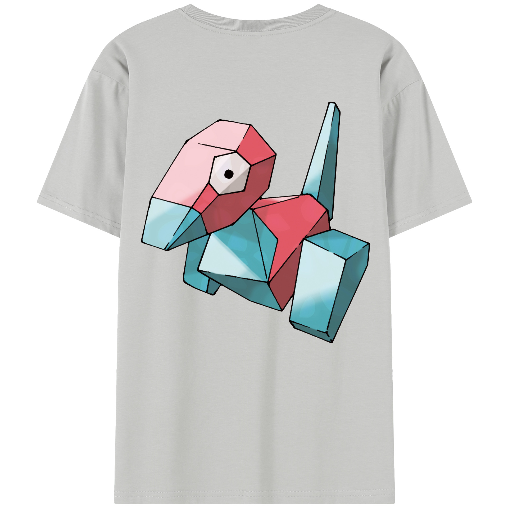 （画像用） ポケットモンスター Pokémon 綿100％半袖Tシャツ（背面プリント）