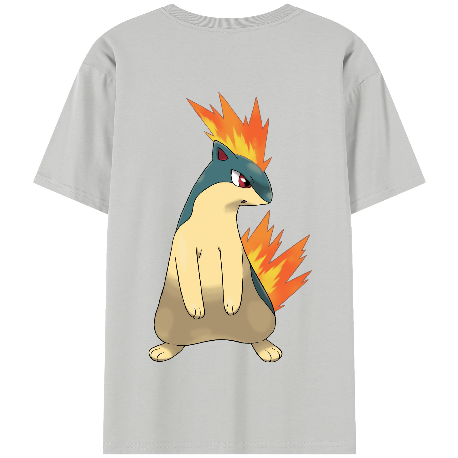 （画像用） ポケットモンスター Pokémon 綿100％半袖Tシャツ（背面プリント）