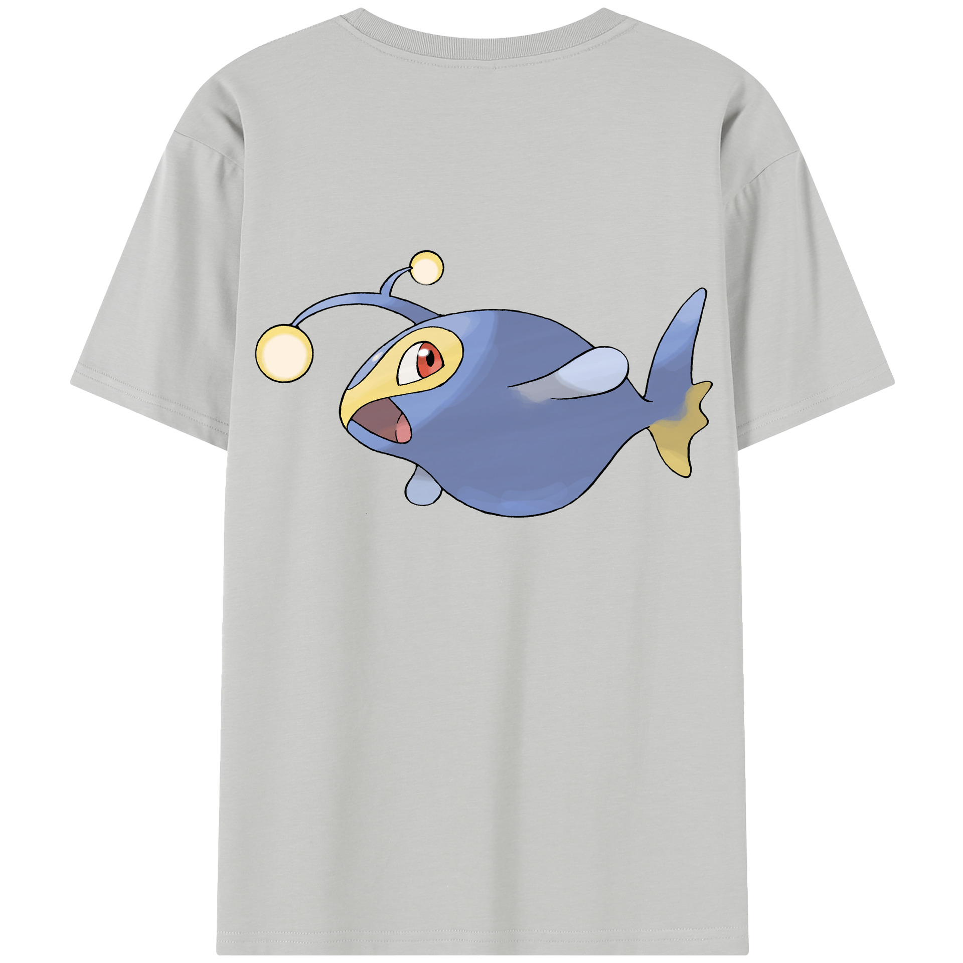 （画像用） ポケットモンスター Pokémon 綿100％半袖Tシャツ（背面プリント）