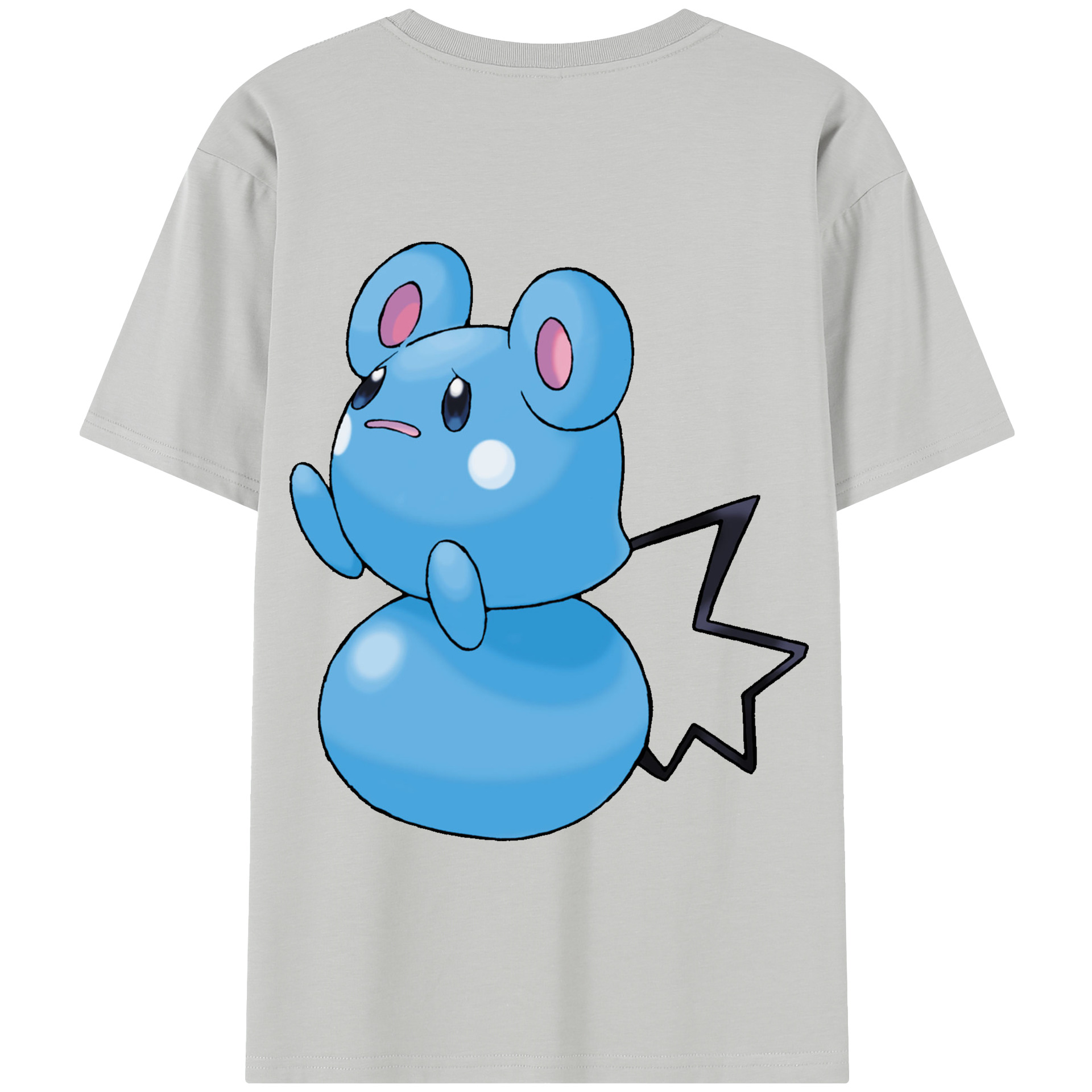 （画像用） ポケットモンスター Pokémon 綿100％半袖Tシャツ（背面プリント）