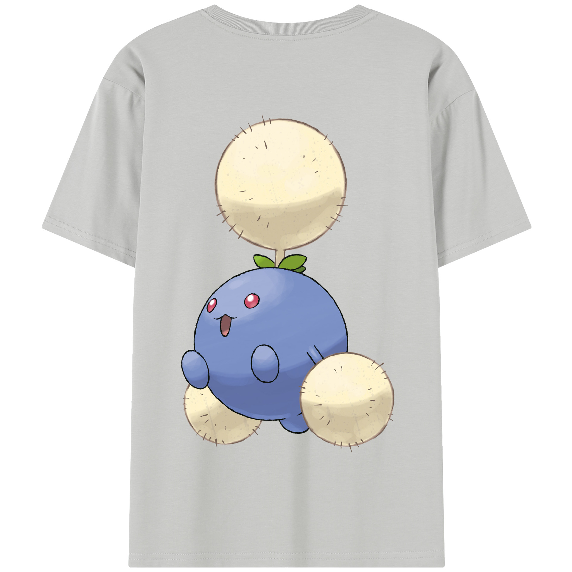 （画像用） ポケットモンスター Pokémon 綿100％半袖Tシャツ（背面プリント）