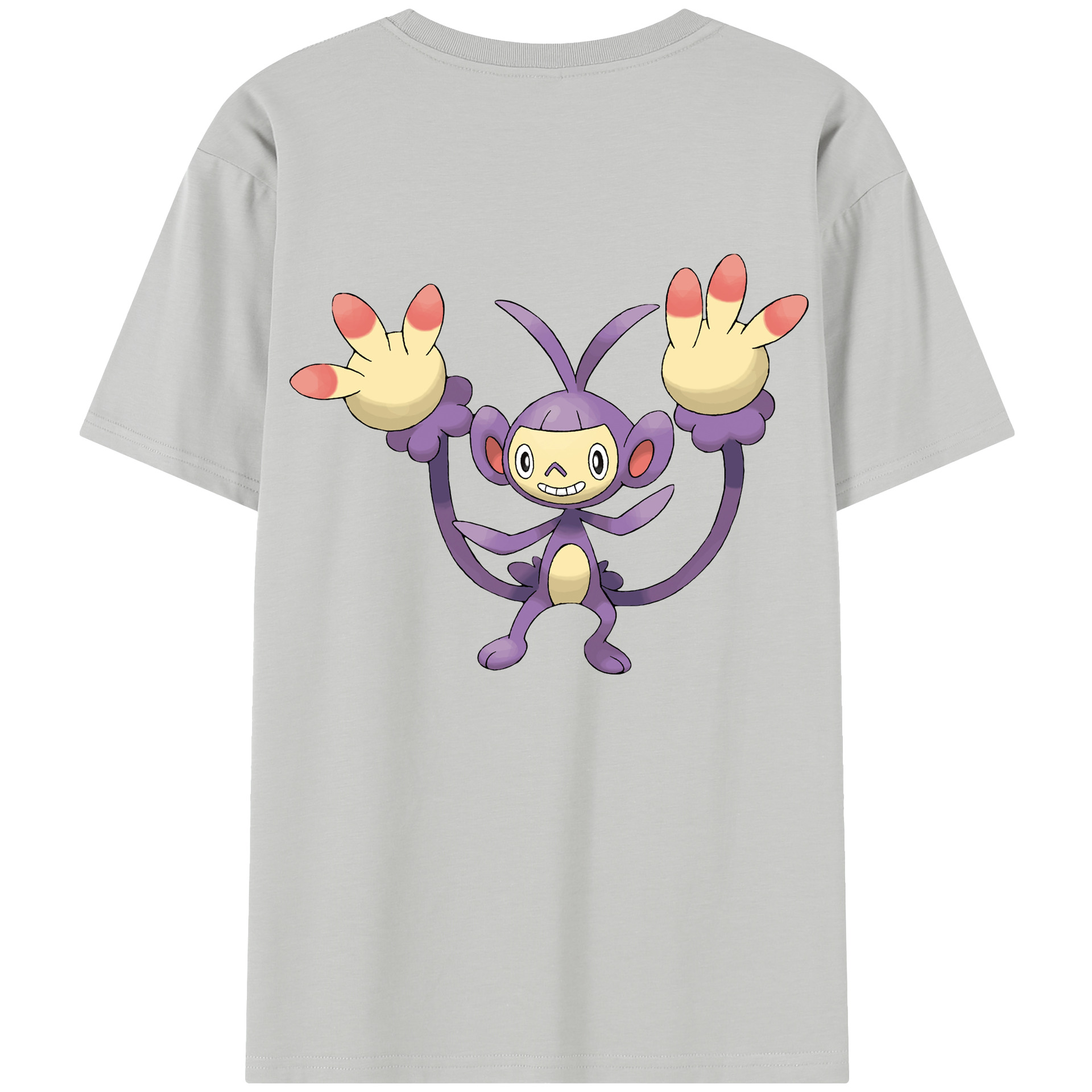 （画像用） ポケットモンスター Pokémon 綿100％半袖Tシャツ（背面プリント）