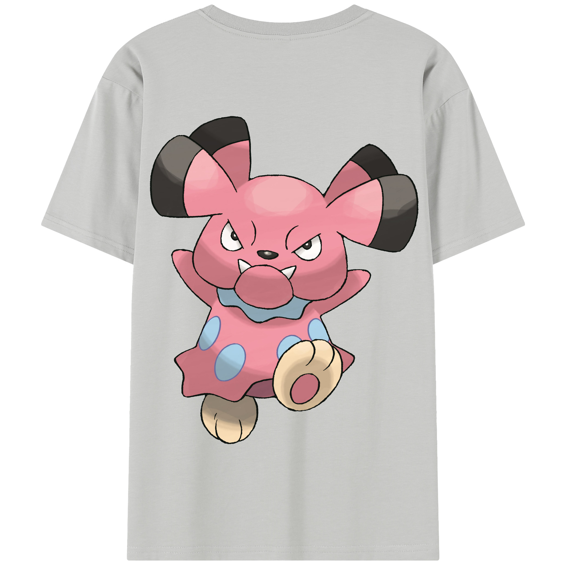 （画像用） ポケットモンスター Pokémon 綿100％半袖Tシャツ（背面プリント）