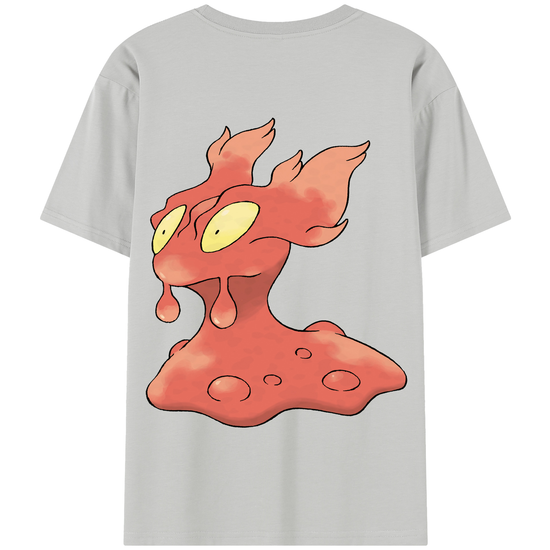 （画像用） ポケットモンスター Pokémon 綿100％半袖Tシャツ（背面プリント）