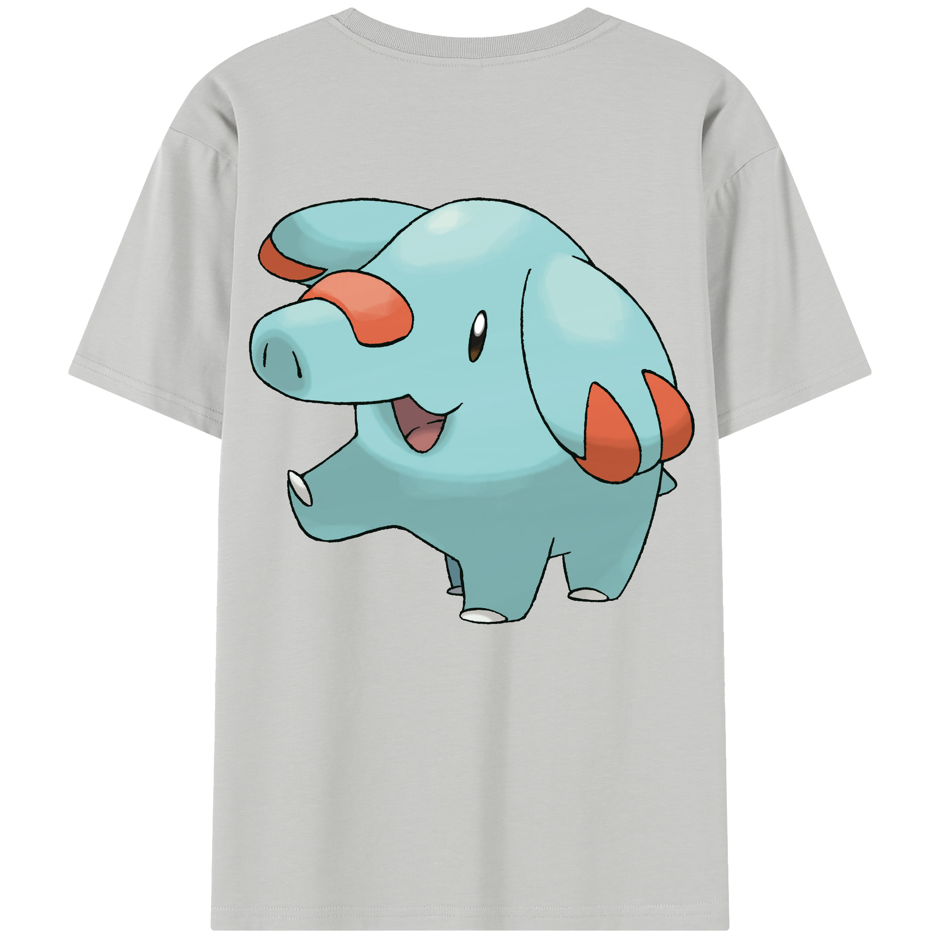 （画像用） ポケットモンスター Pokémon 綿100％半袖Tシャツ（背面プリント）