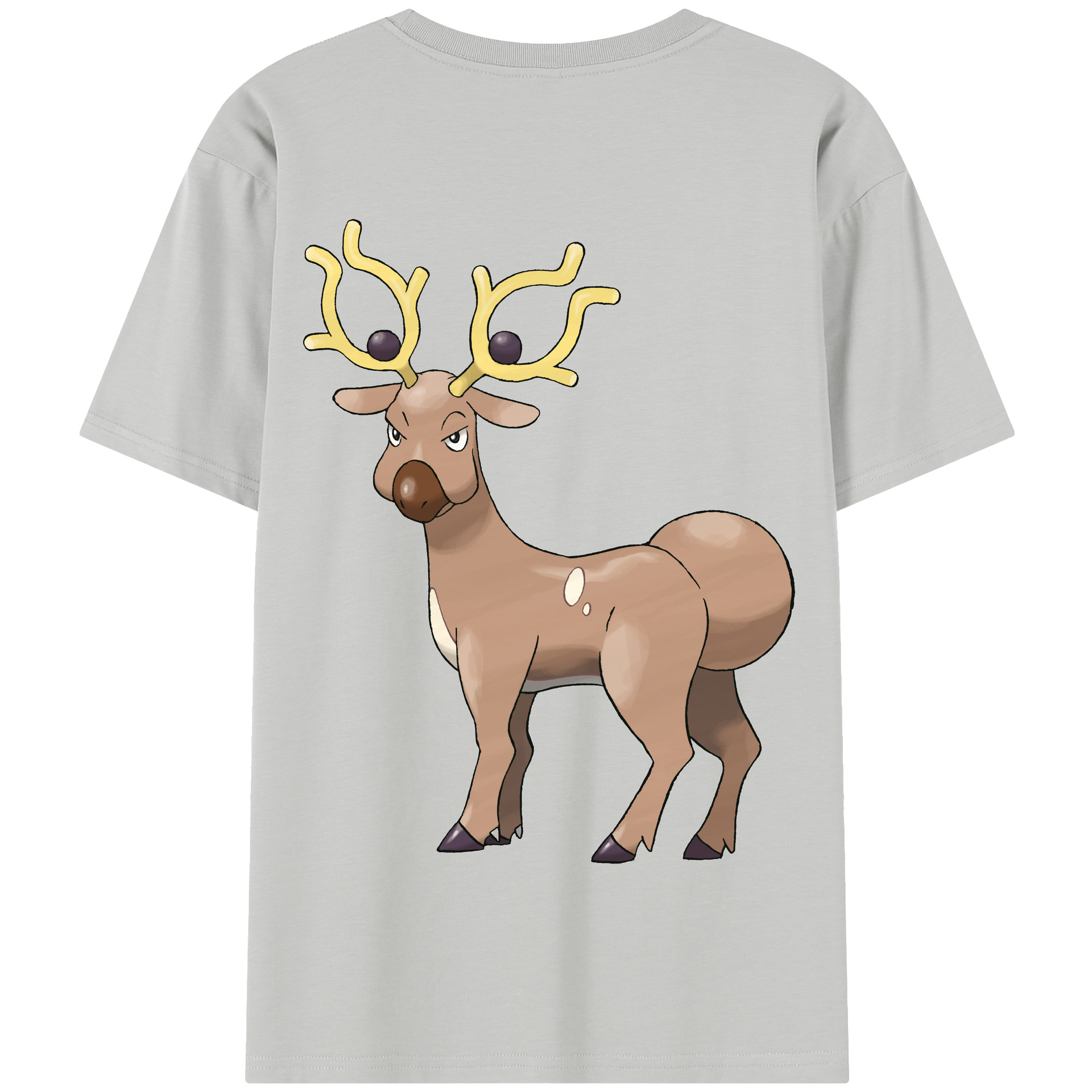 （画像用） ポケットモンスター Pokémon 綿100％半袖Tシャツ（背面プリント）
