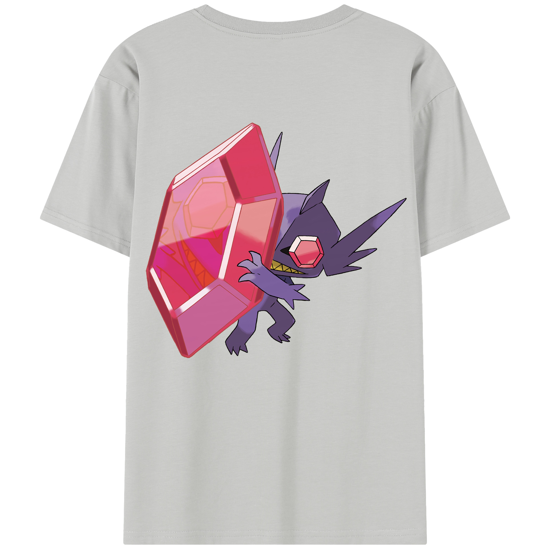 （画像用） ポケットモンスター Pokémon 綿100％半袖Tシャツ（背面プリント）