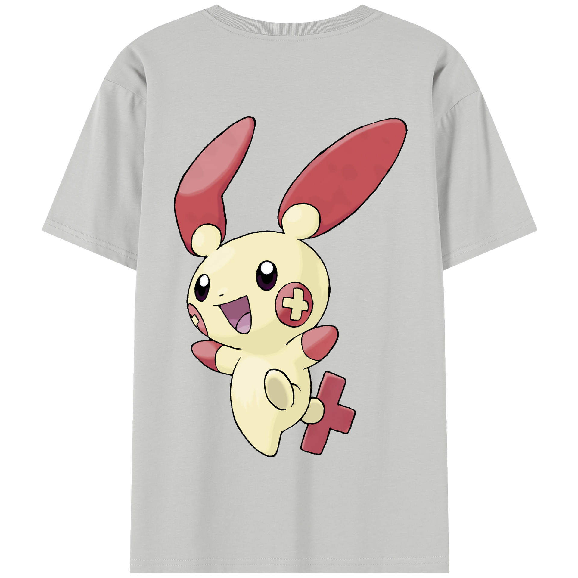 （画像用） ポケットモンスター Pokémon 綿100％半袖Tシャツ（背面プリント）