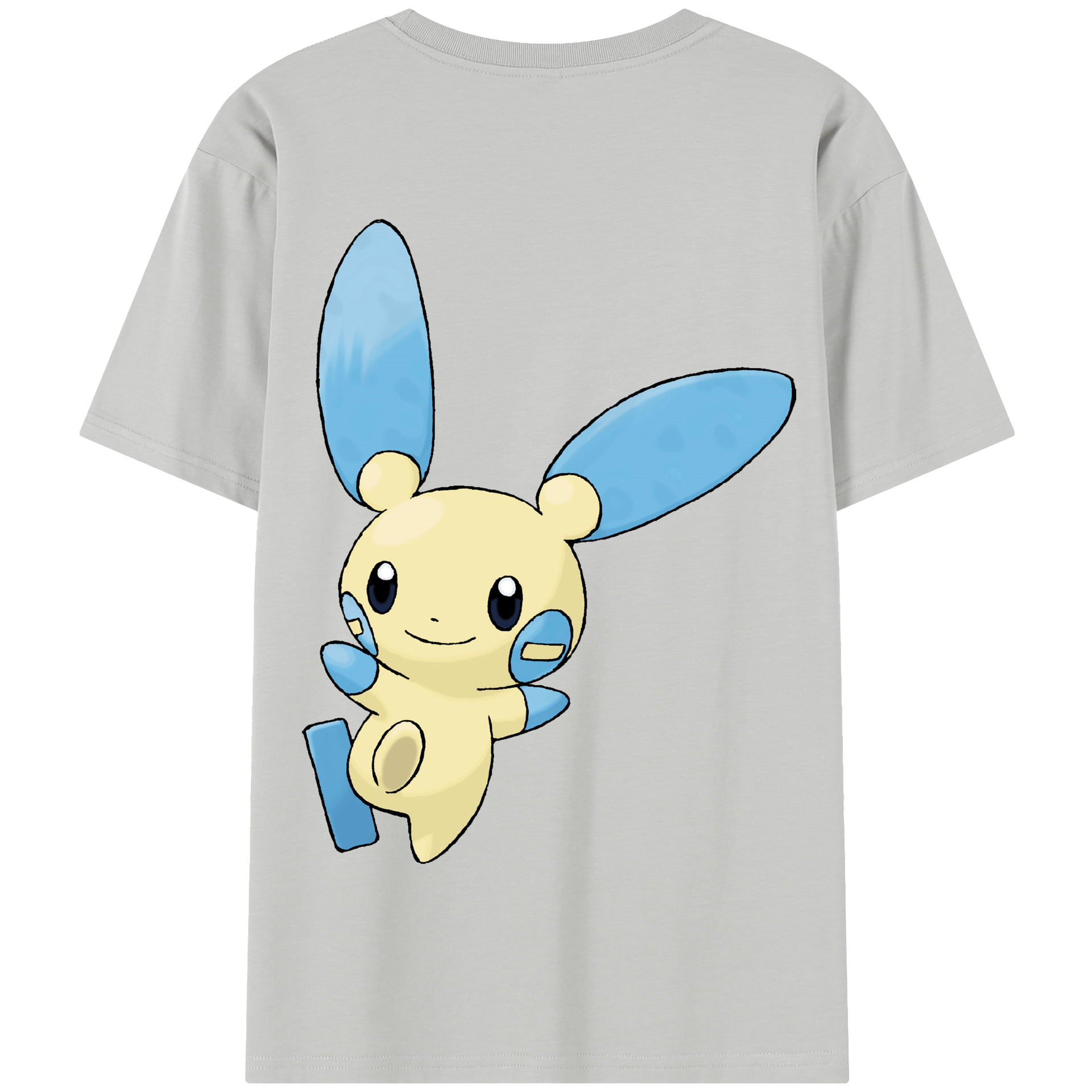 （画像用） ポケットモンスター Pokémon 綿100％半袖Tシャツ（背面プリント）
