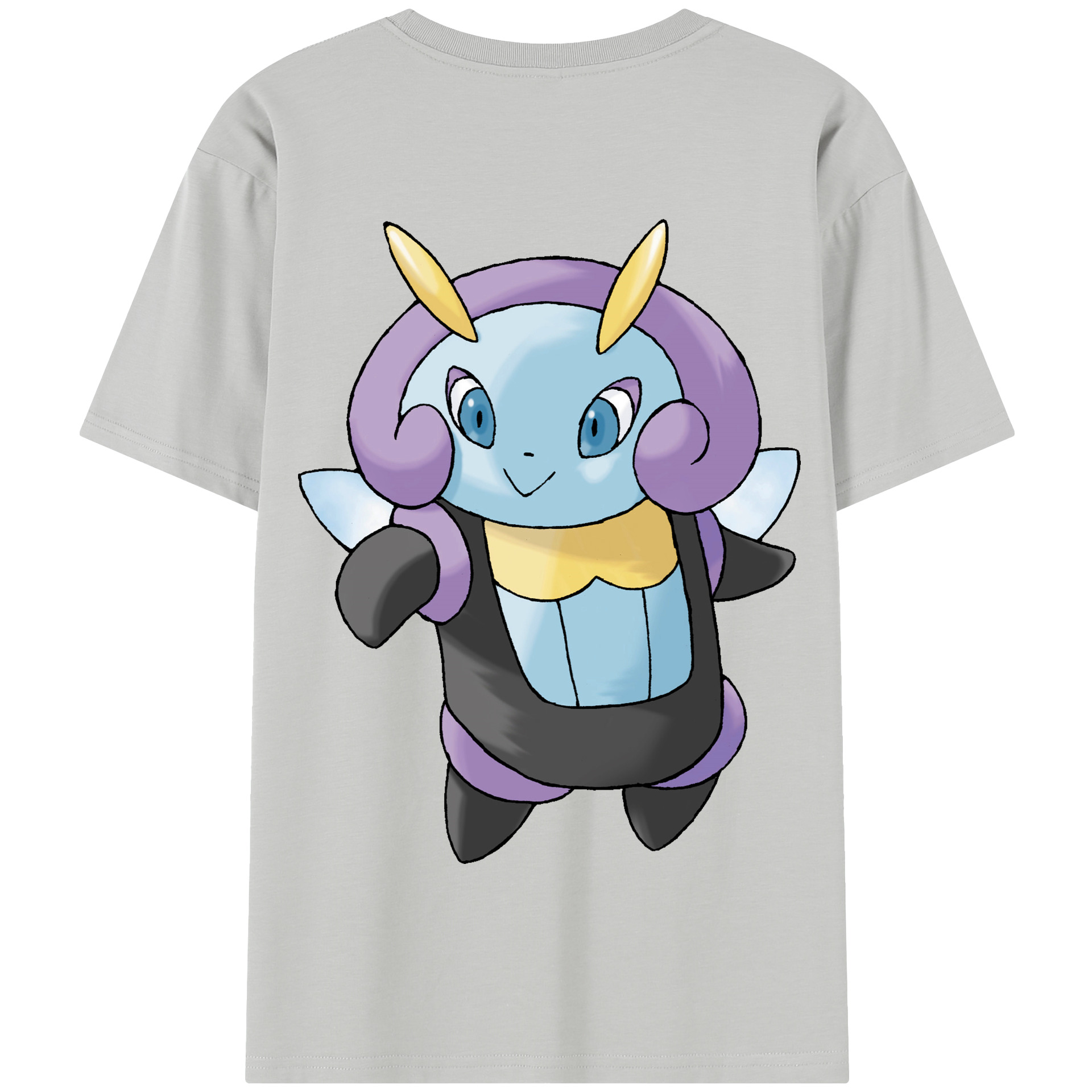 （画像用） ポケットモンスター Pokémon 綿100％半袖Tシャツ（背面プリント）