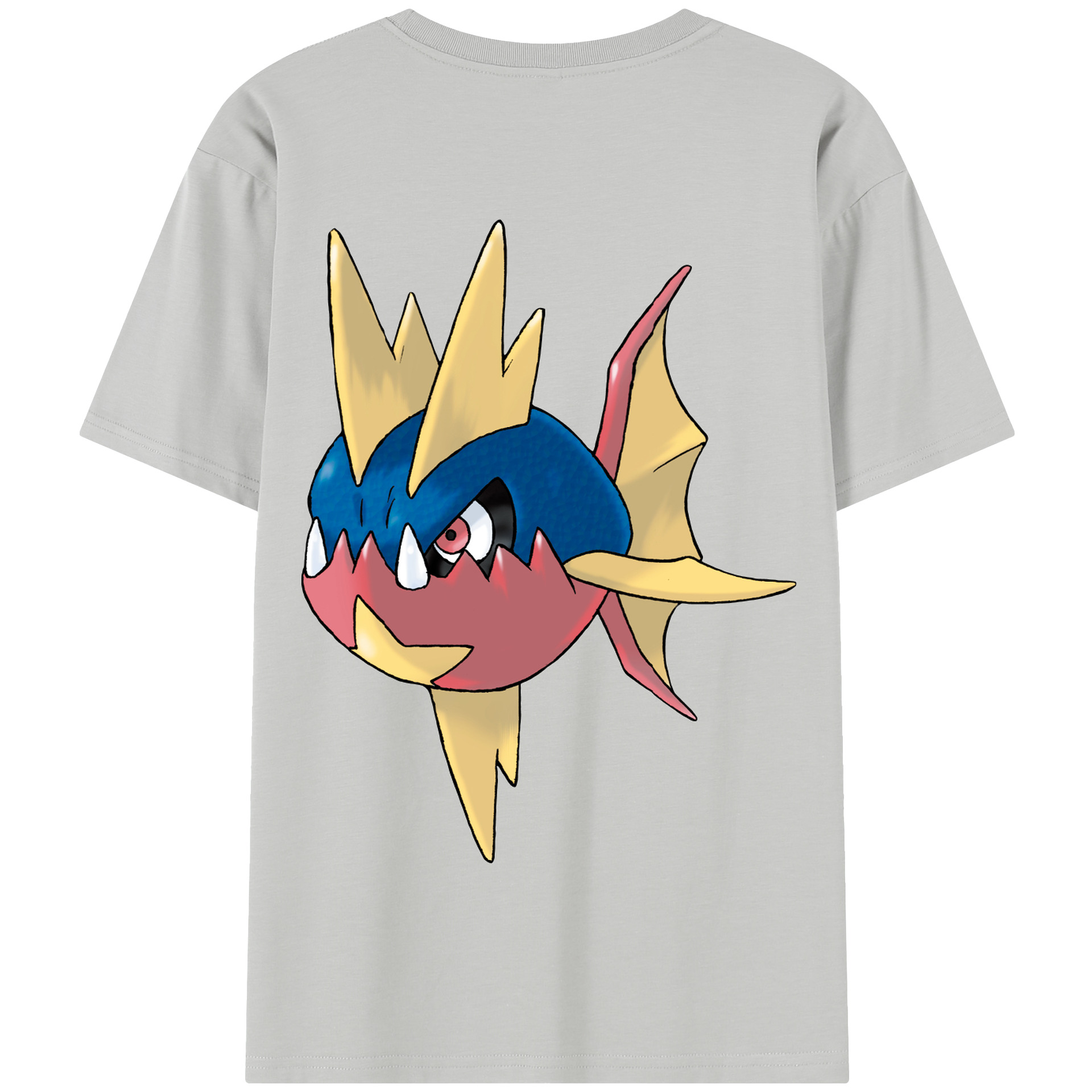 （画像用） ポケットモンスター Pokémon 綿100％半袖Tシャツ（背面プリント）