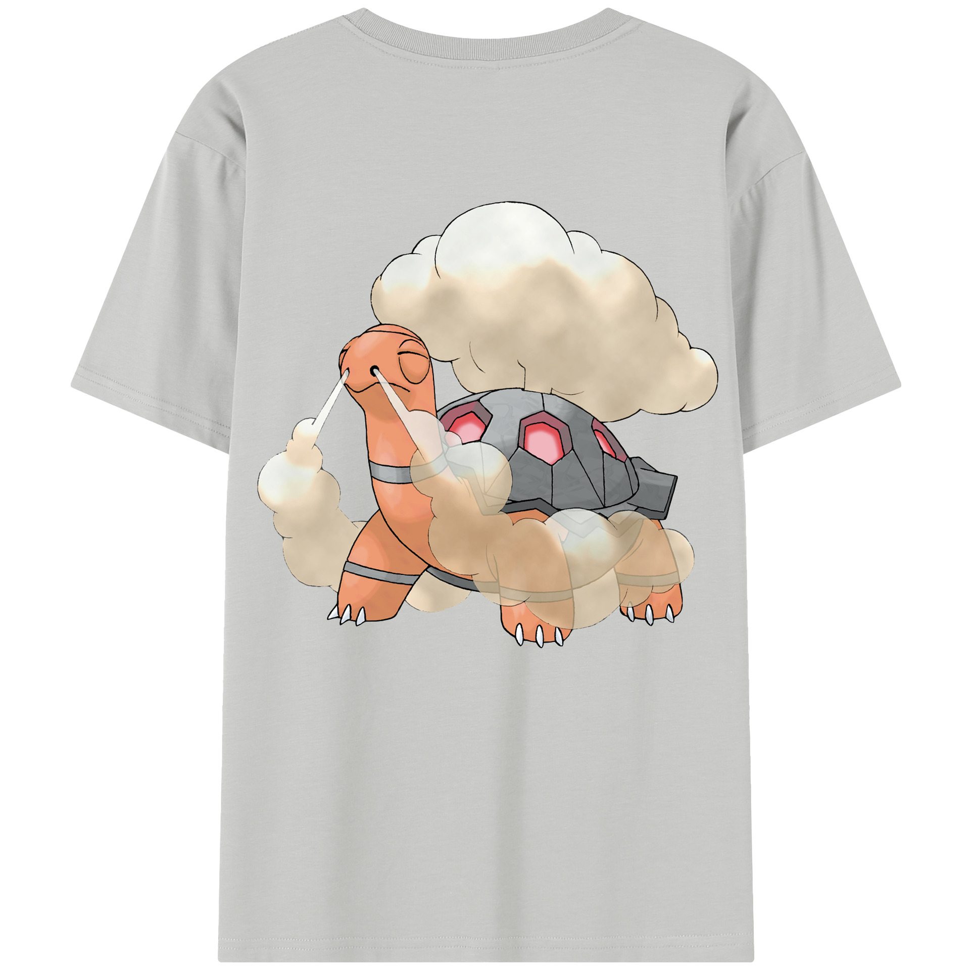 （画像用） ポケットモンスター Pokémon 綿100％半袖Tシャツ（背面プリント）