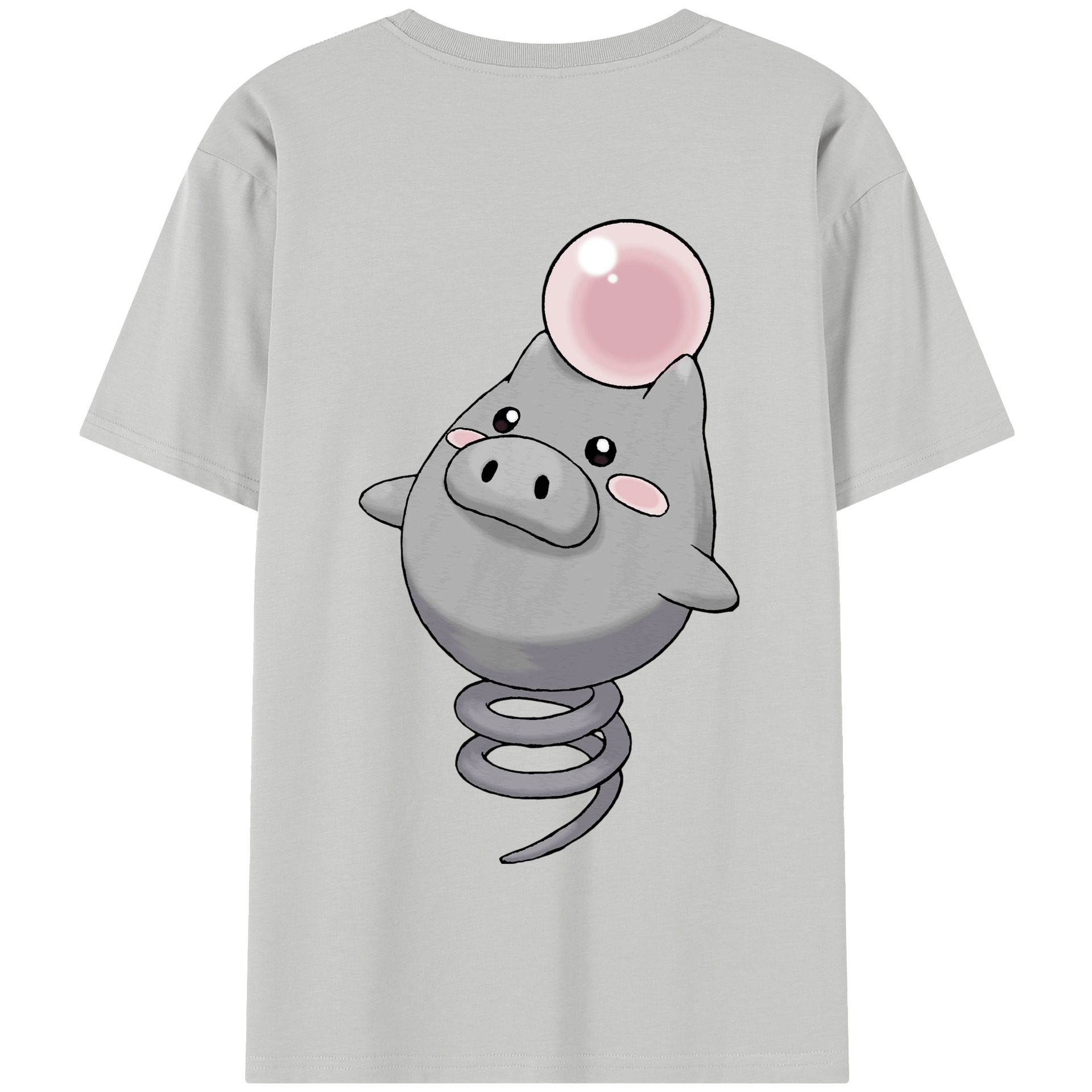 （画像用） ポケットモンスター Pokémon 綿100％半袖Tシャツ（背面プリント）
