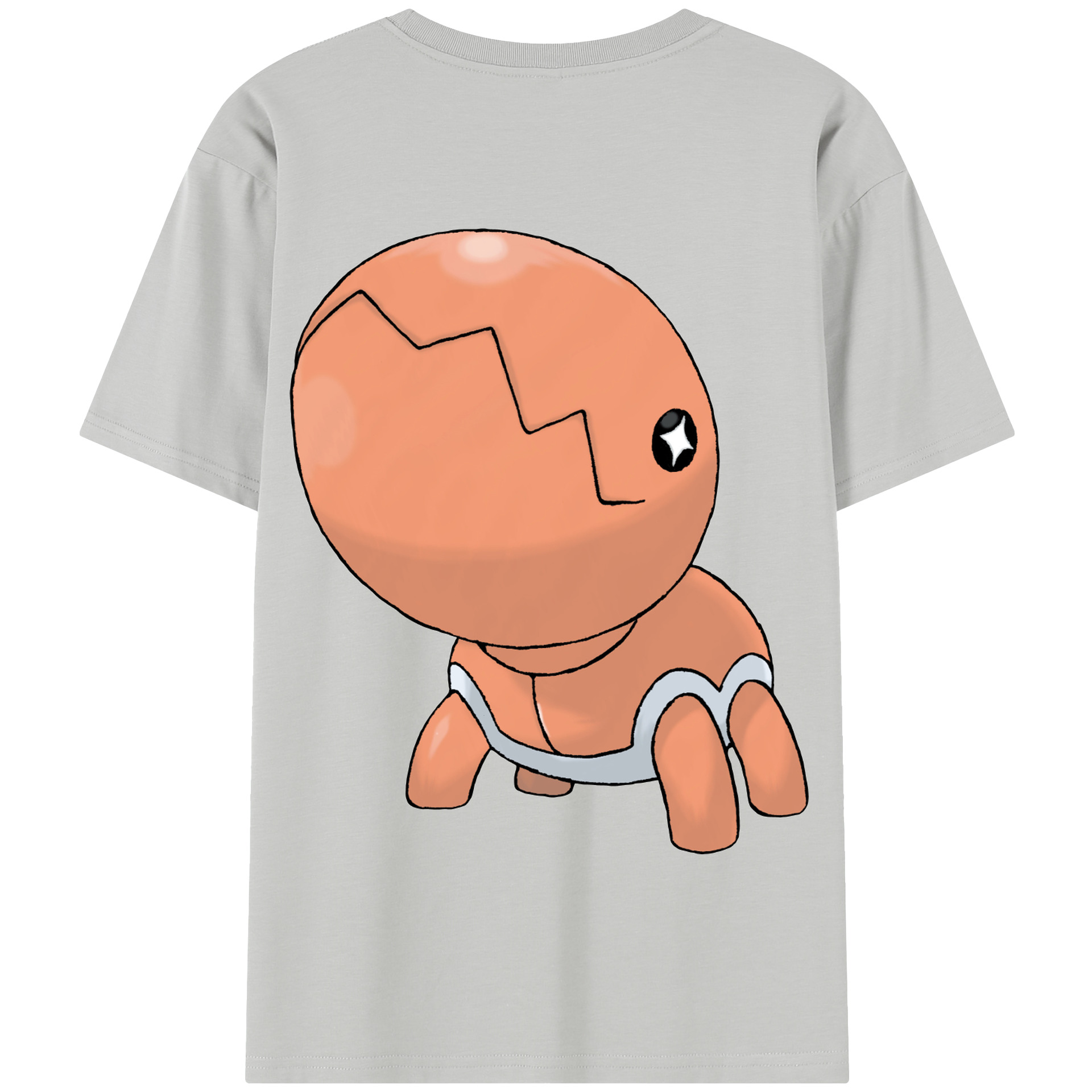 （画像用） ポケットモンスター Pokémon 綿100％半袖Tシャツ（背面プリント）