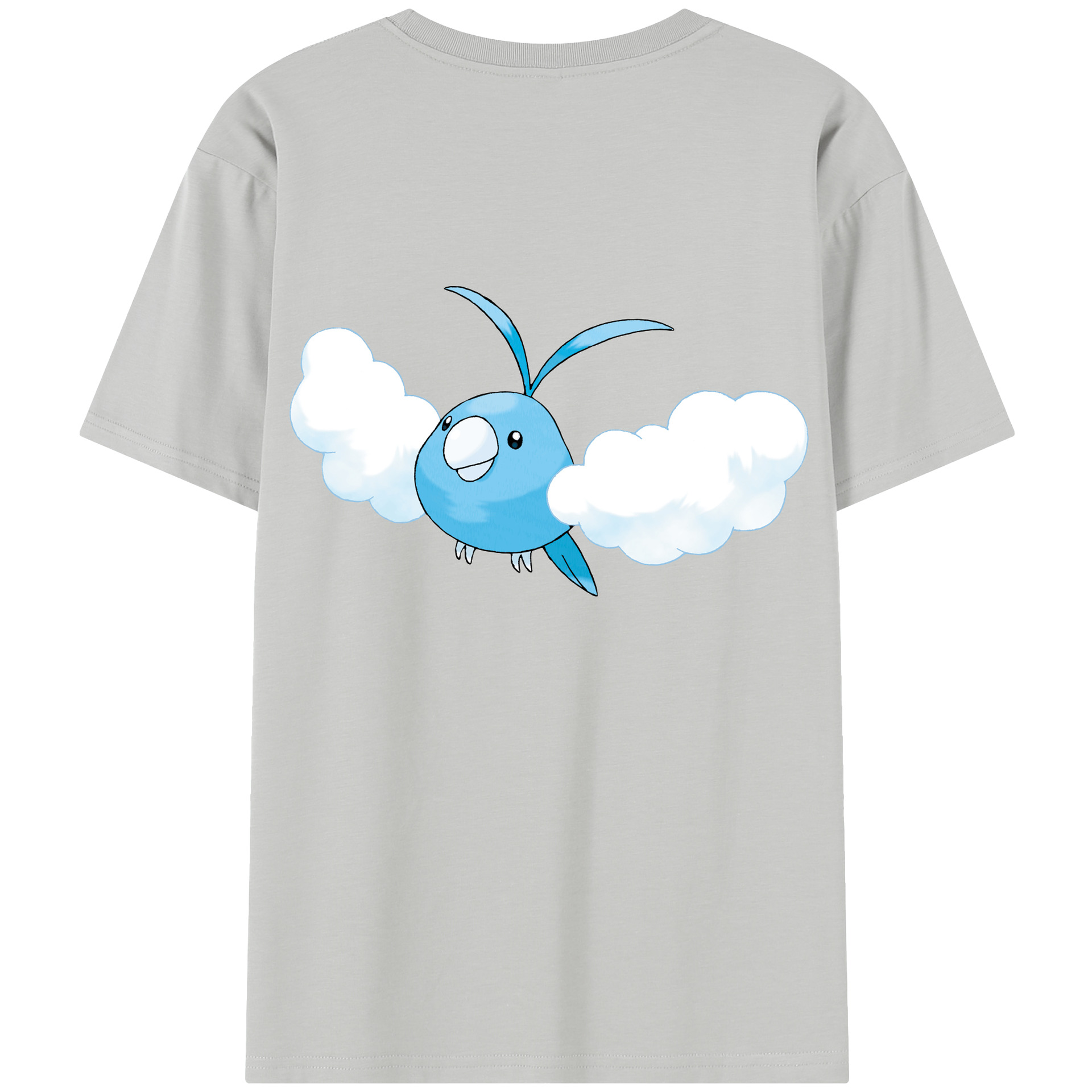 （画像用） ポケットモンスター Pokémon 綿100％半袖Tシャツ（背面プリント）