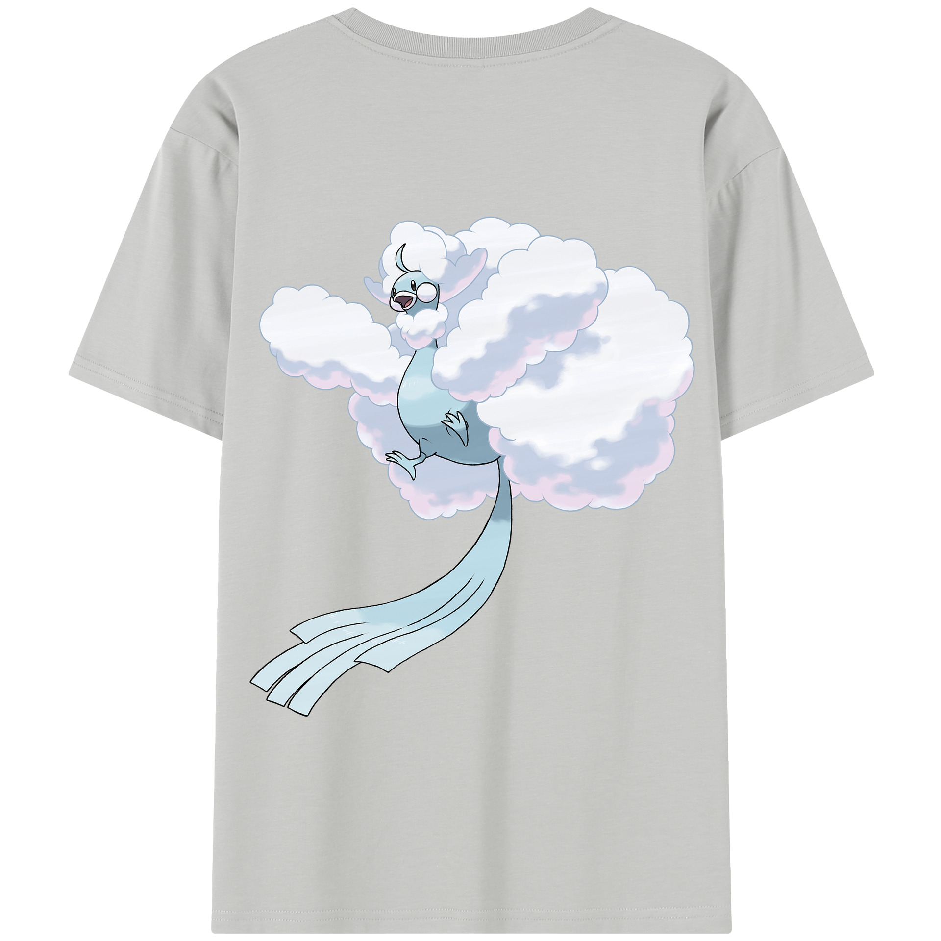 （画像用） ポケットモンスター Pokémon 綿100％半袖Tシャツ（背面プリント）