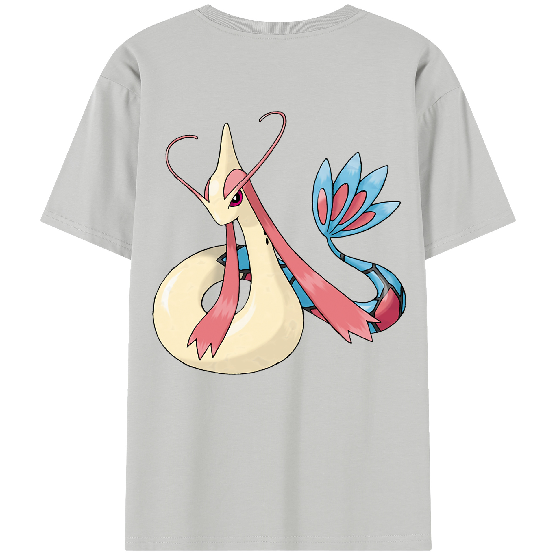 （画像用） ポケットモンスター Pokémon 綿100％半袖Tシャツ（背面プリント）