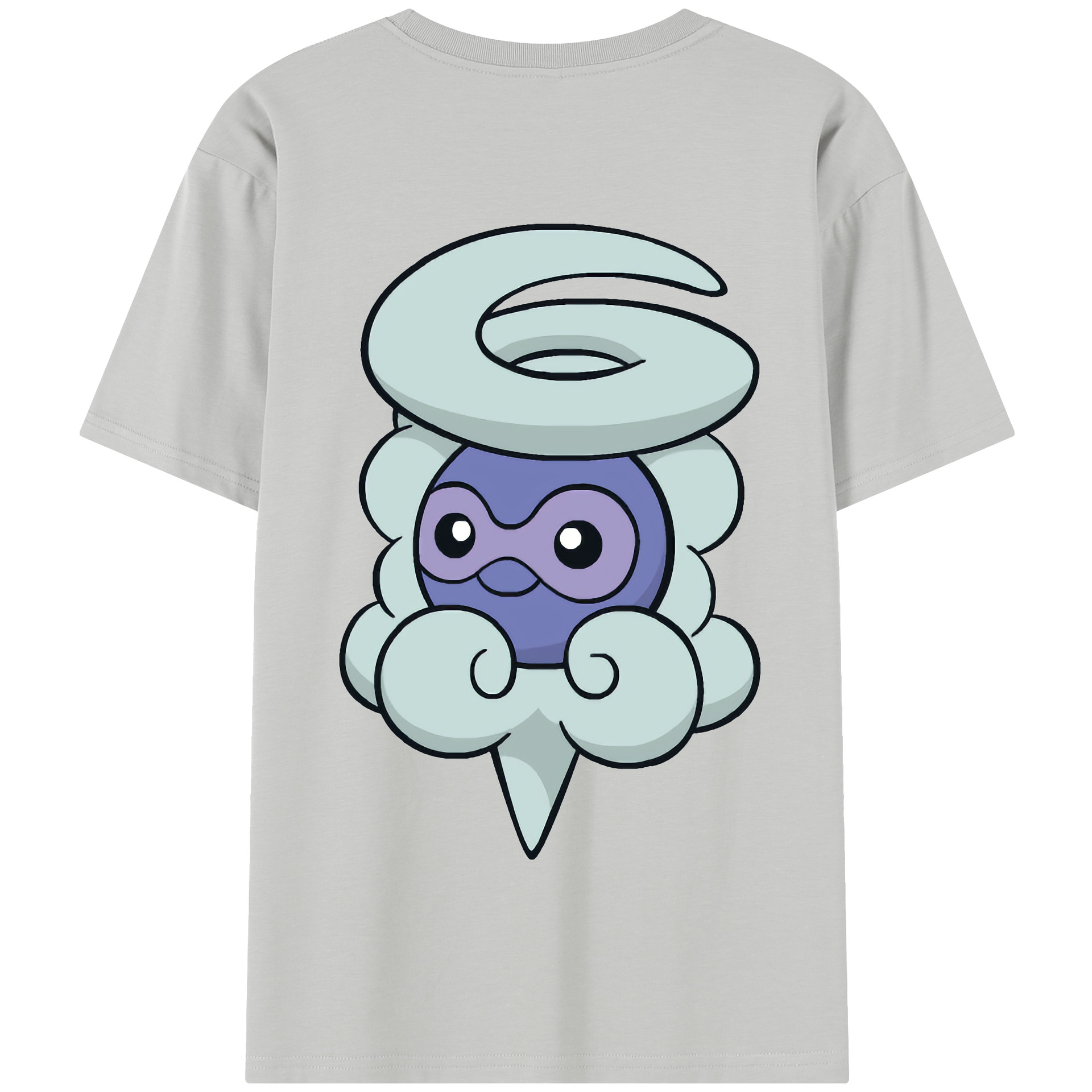 （画像用） ポケットモンスター Pokémon 綿100％半袖Tシャツ（背面プリント）