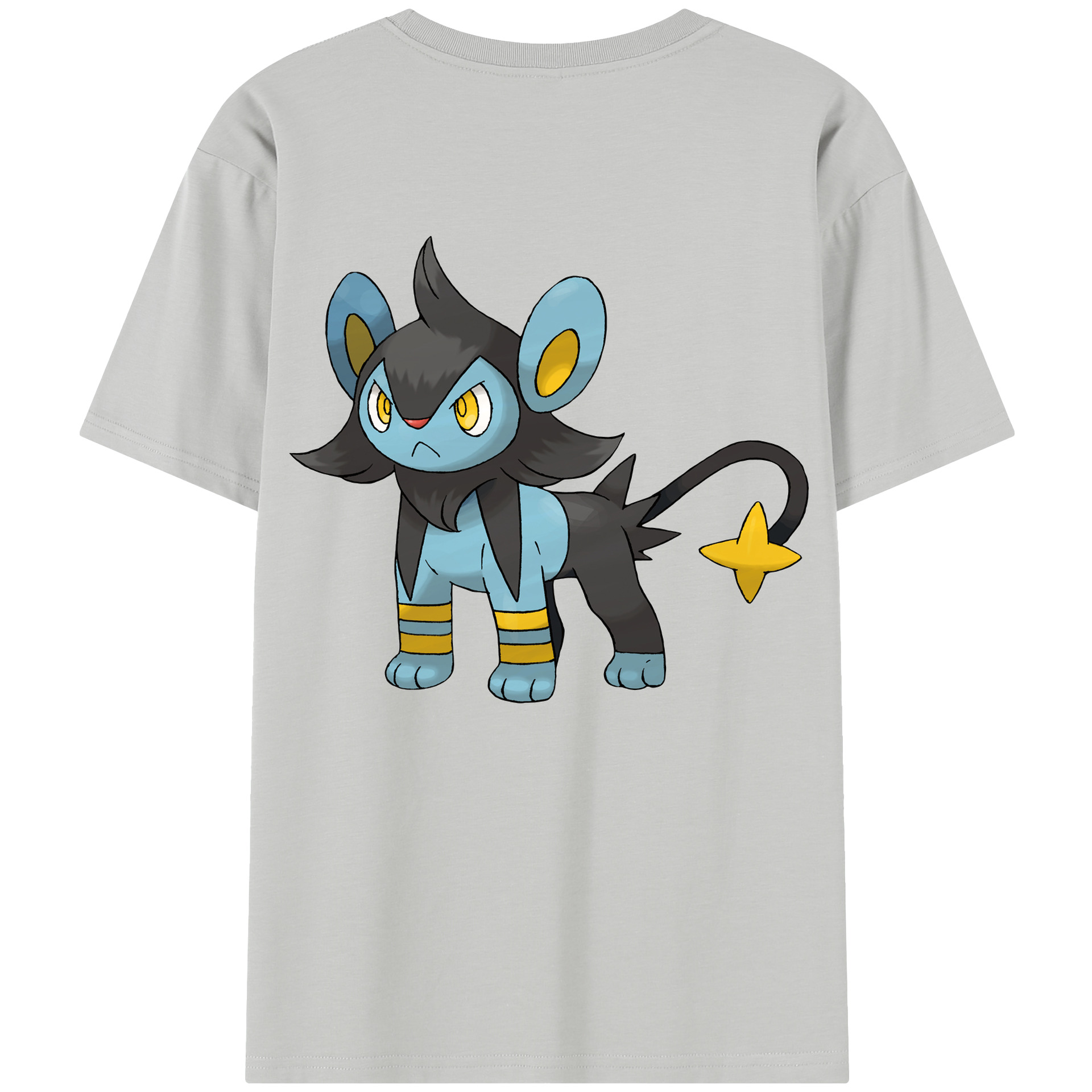 （画像用） ポケットモンスター Pokémon 綿100％半袖Tシャツ（背面プリント）